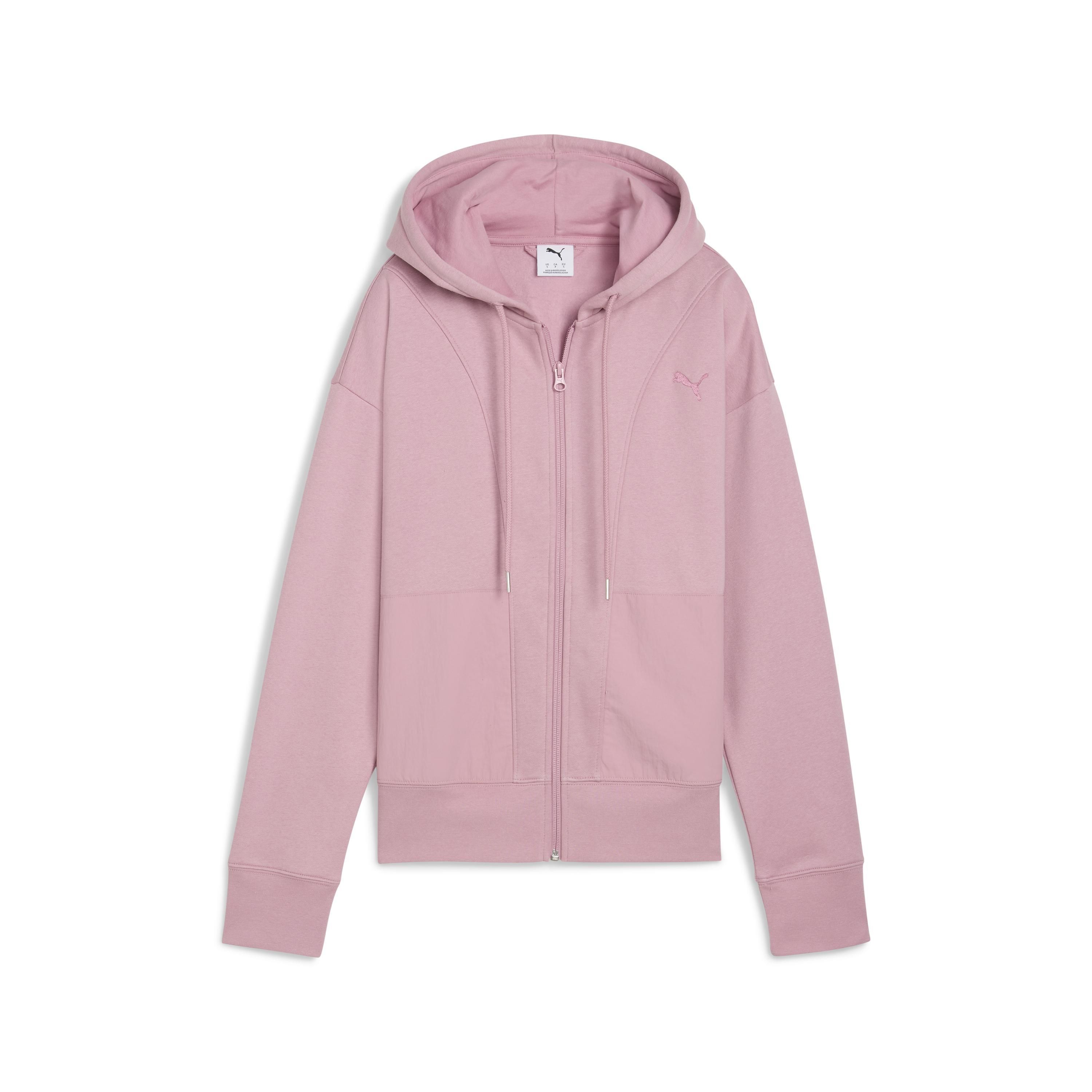 Женская толстовка PUMA HER Relaxed Full-Zip Hoodie 68815065-XXS
