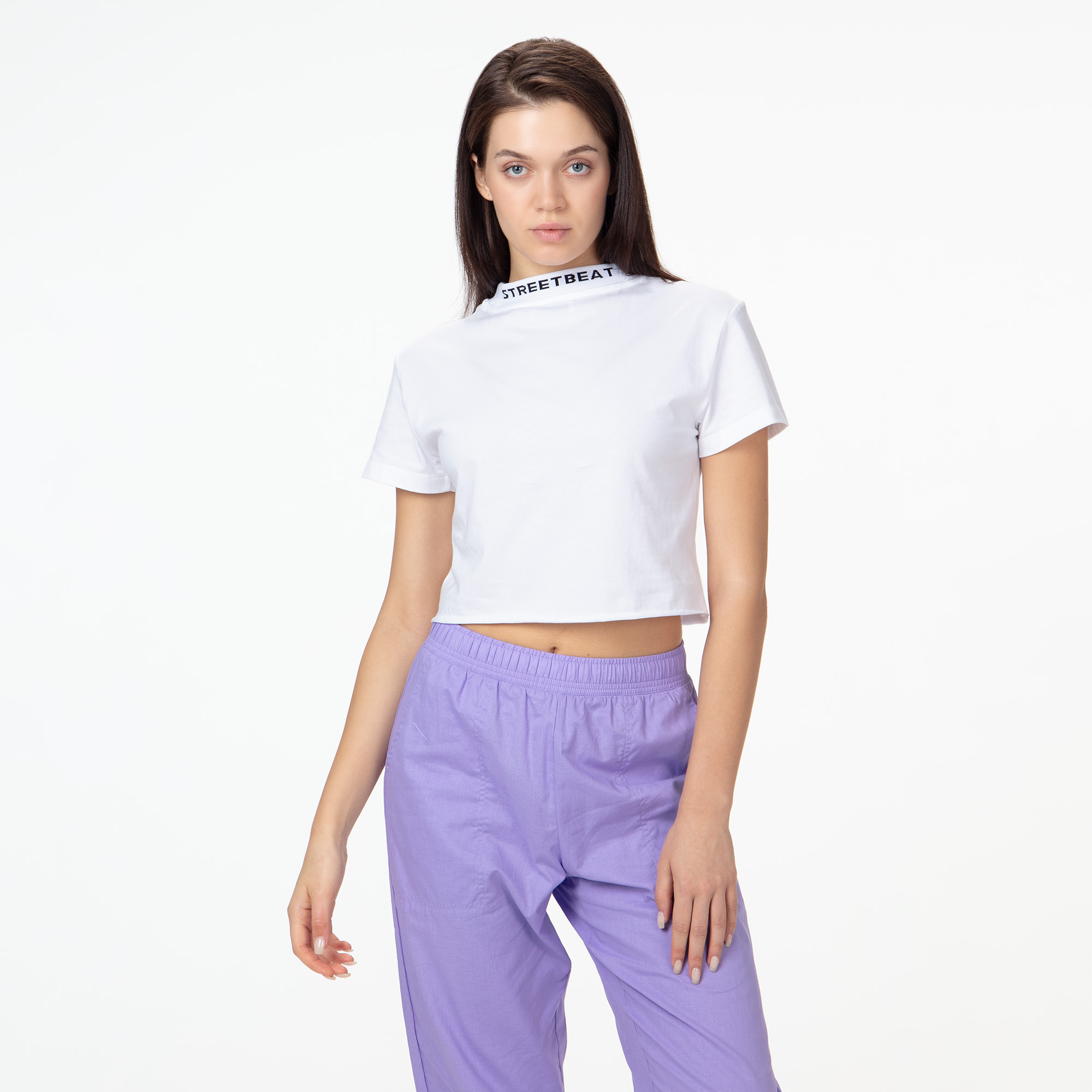 Женская футболка Streetbeat Crop Tee SBW-TEE0015-100-M