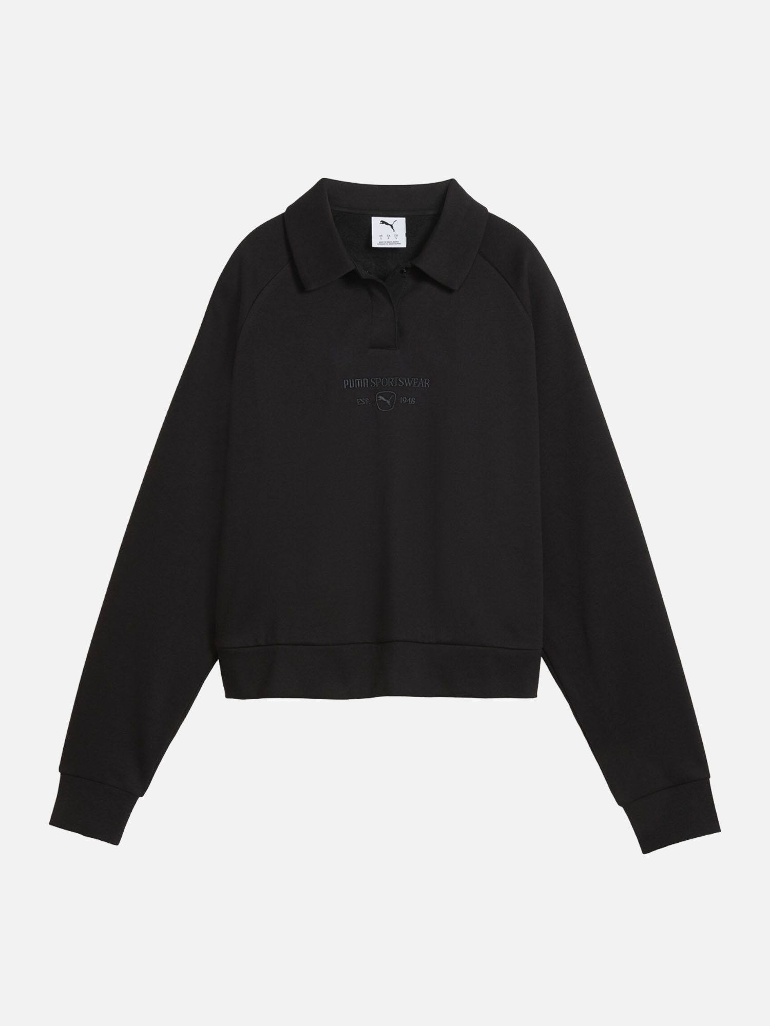 Женский свитшот PUMA CLASS Longsleeve Polo 69401101-L