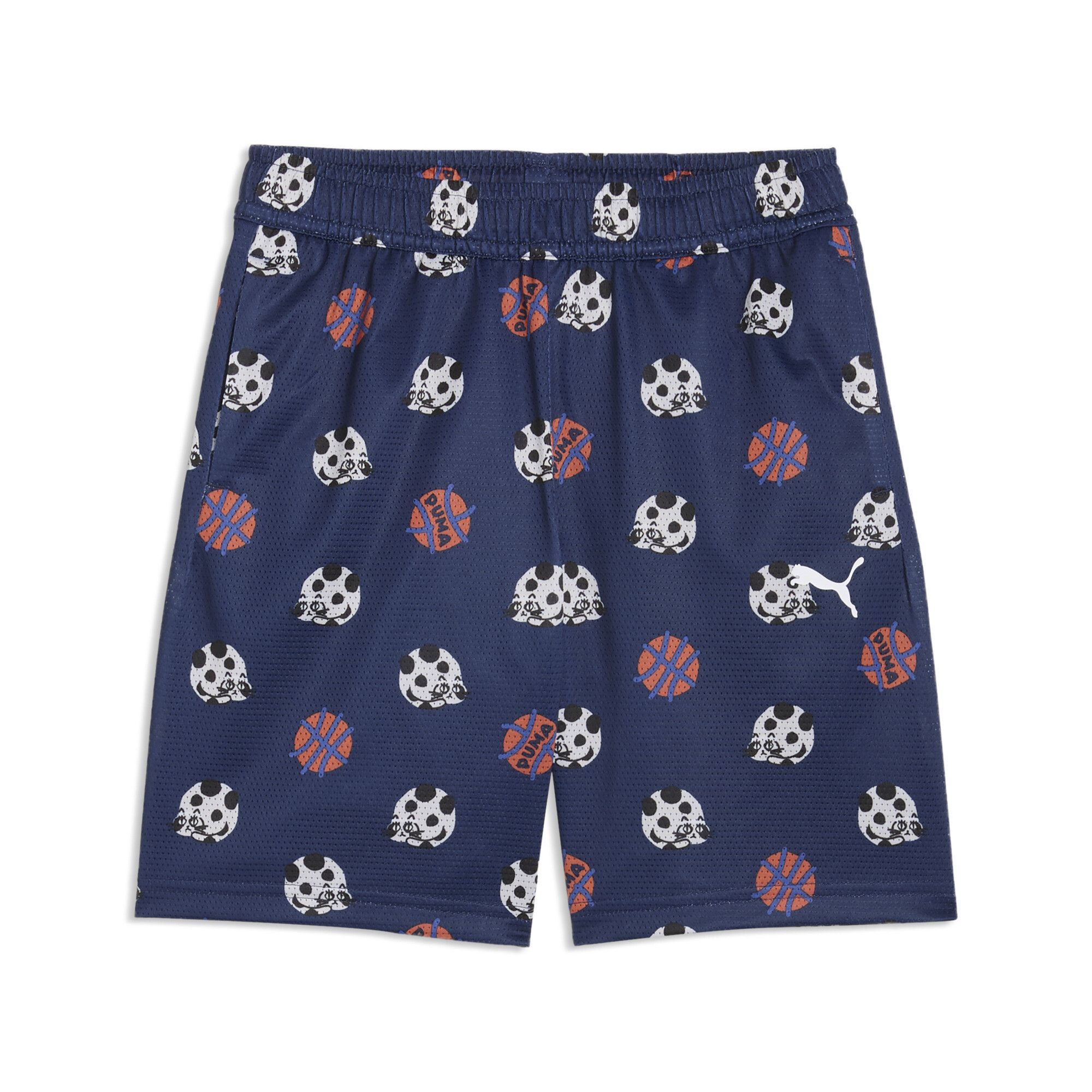 Детские шорты Sporty Cats AOP Mesh Shorts PUMA 63455349-122