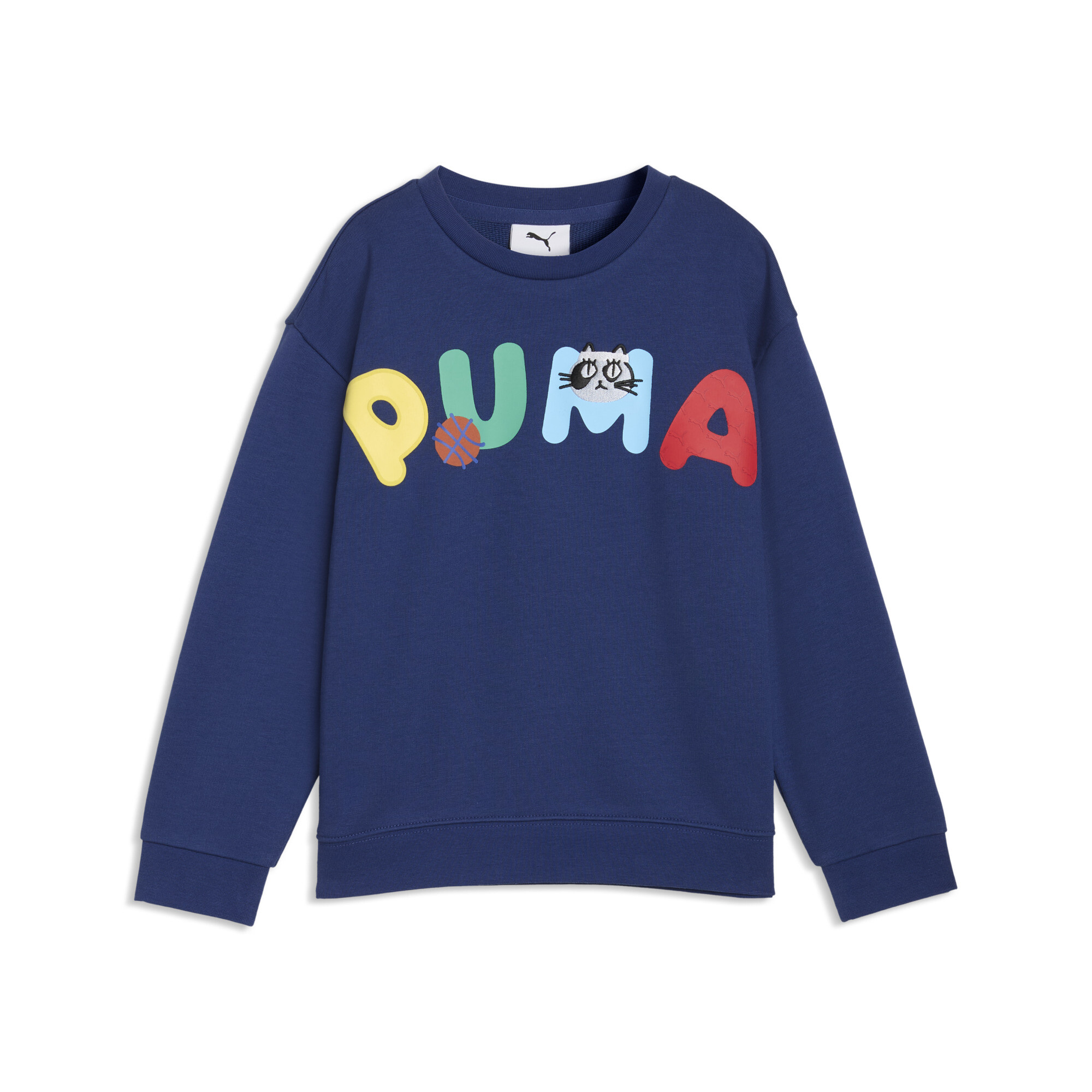 Детский свитшот Sporty Cats Relaxed Crew PUMA 63455149-98
