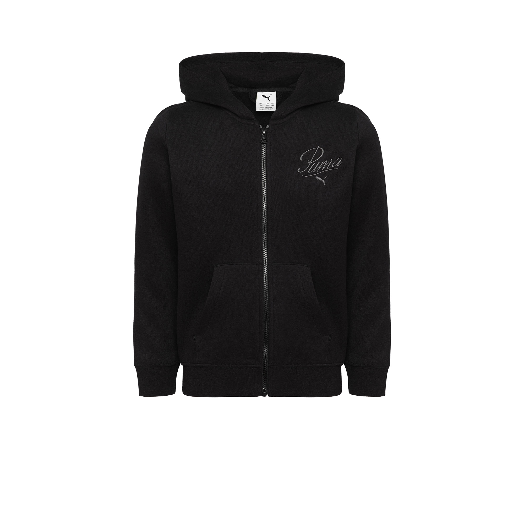 Подростковая толстовка Essentials Script Full-Zip Hoodie PUMA 68925301-152