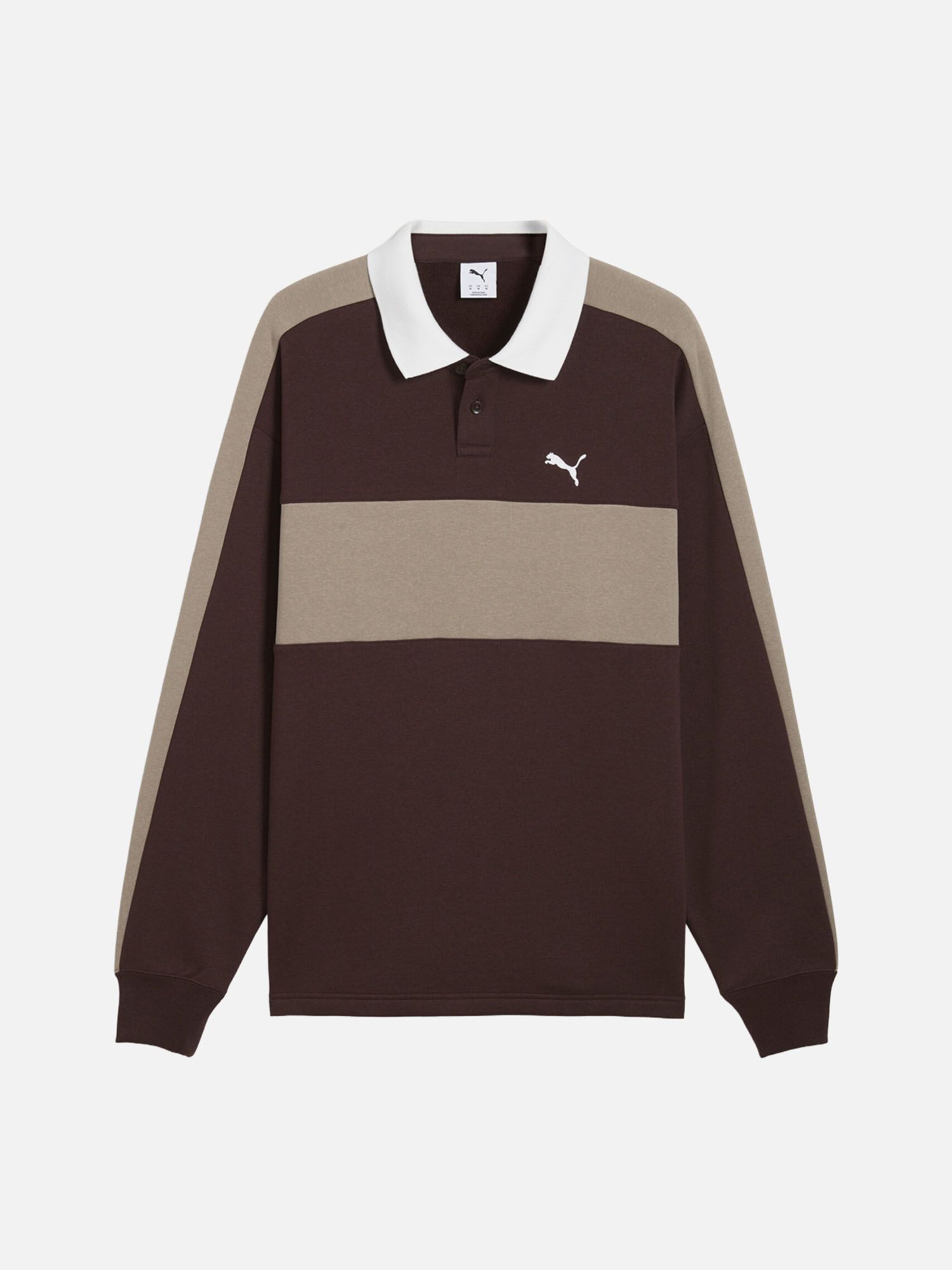 Мужской свитшот PUMA T7 Relaxed Polo Crew Neck 63672833-L