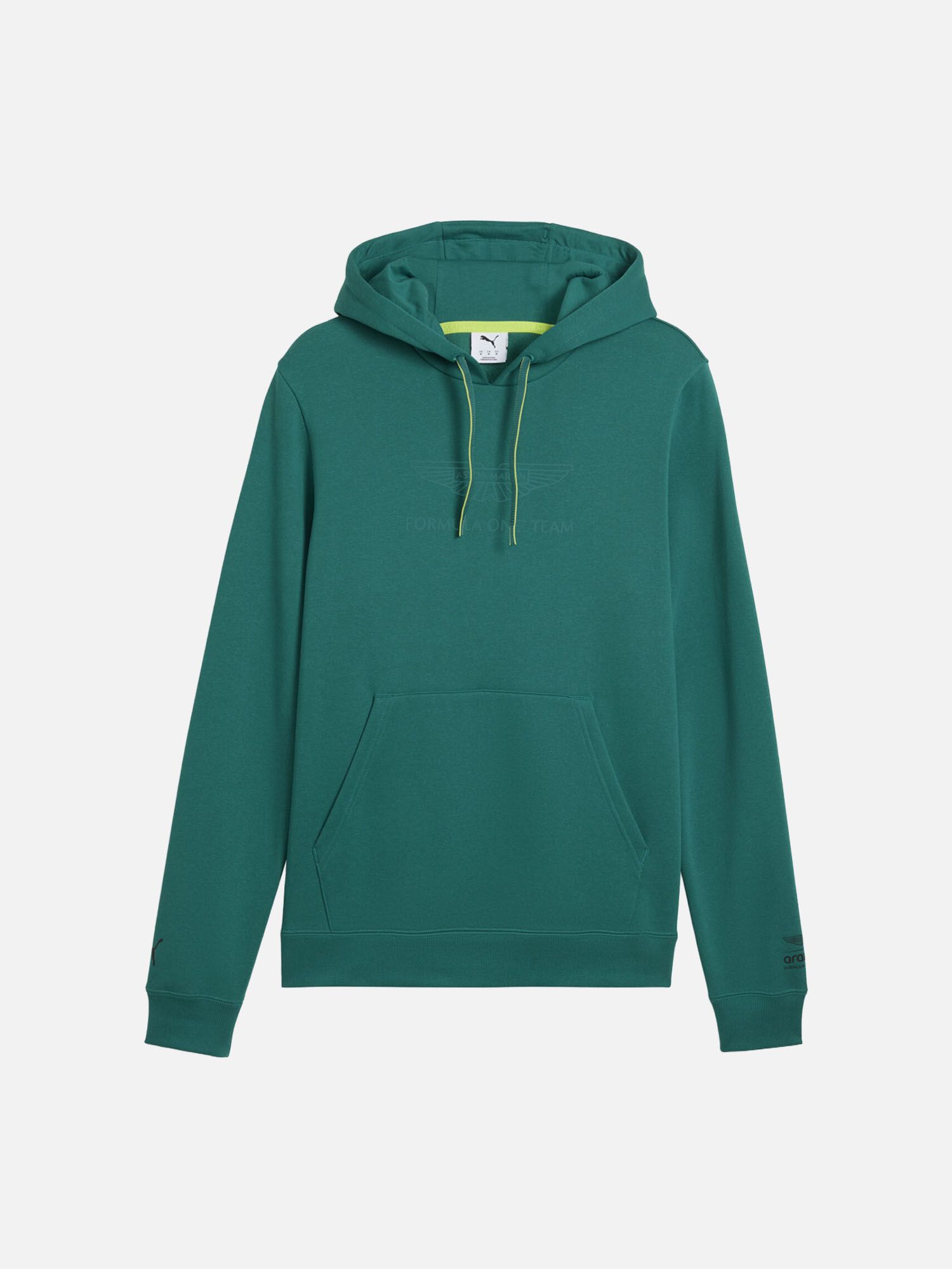 Мужская толстовка PUMA Aston Martin F1 Essentials Sweat Logo Hoodie 63735304-S