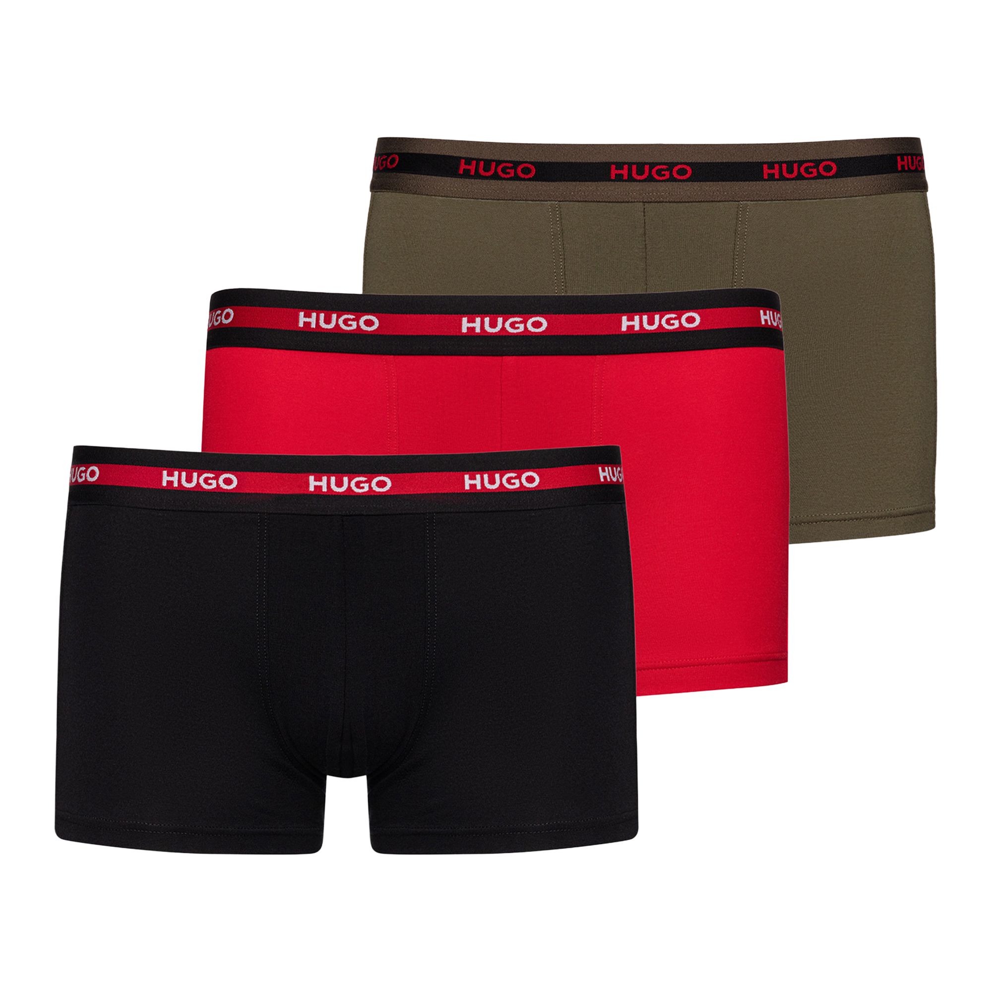 Мужские трусы Trunk Triplet Pack HUGO 50492375-989-S