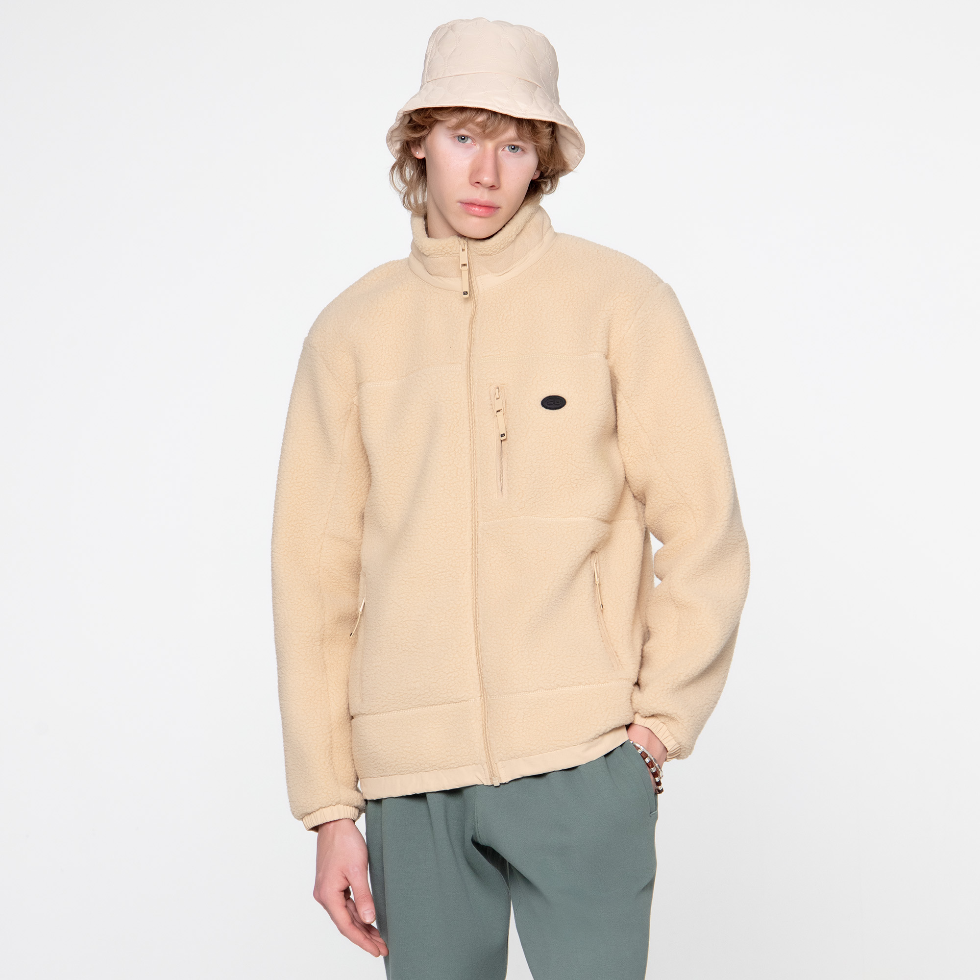 Мужская флисовая кофтаt STREETBEAT Sherpa Jacket SBM-JKT0001-230-S
