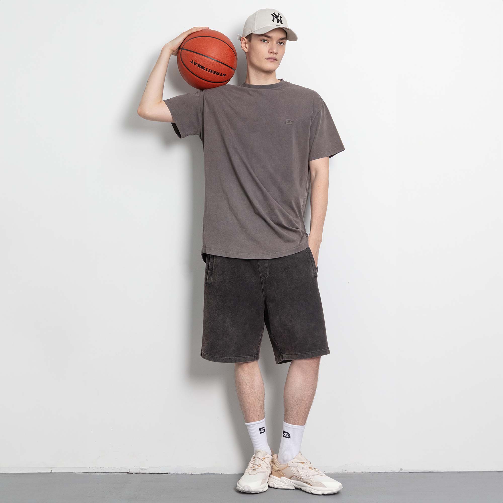 Мужские шорты Washed Shorts French Terry STREETBEAT SBM-SHRT0014-091-M
