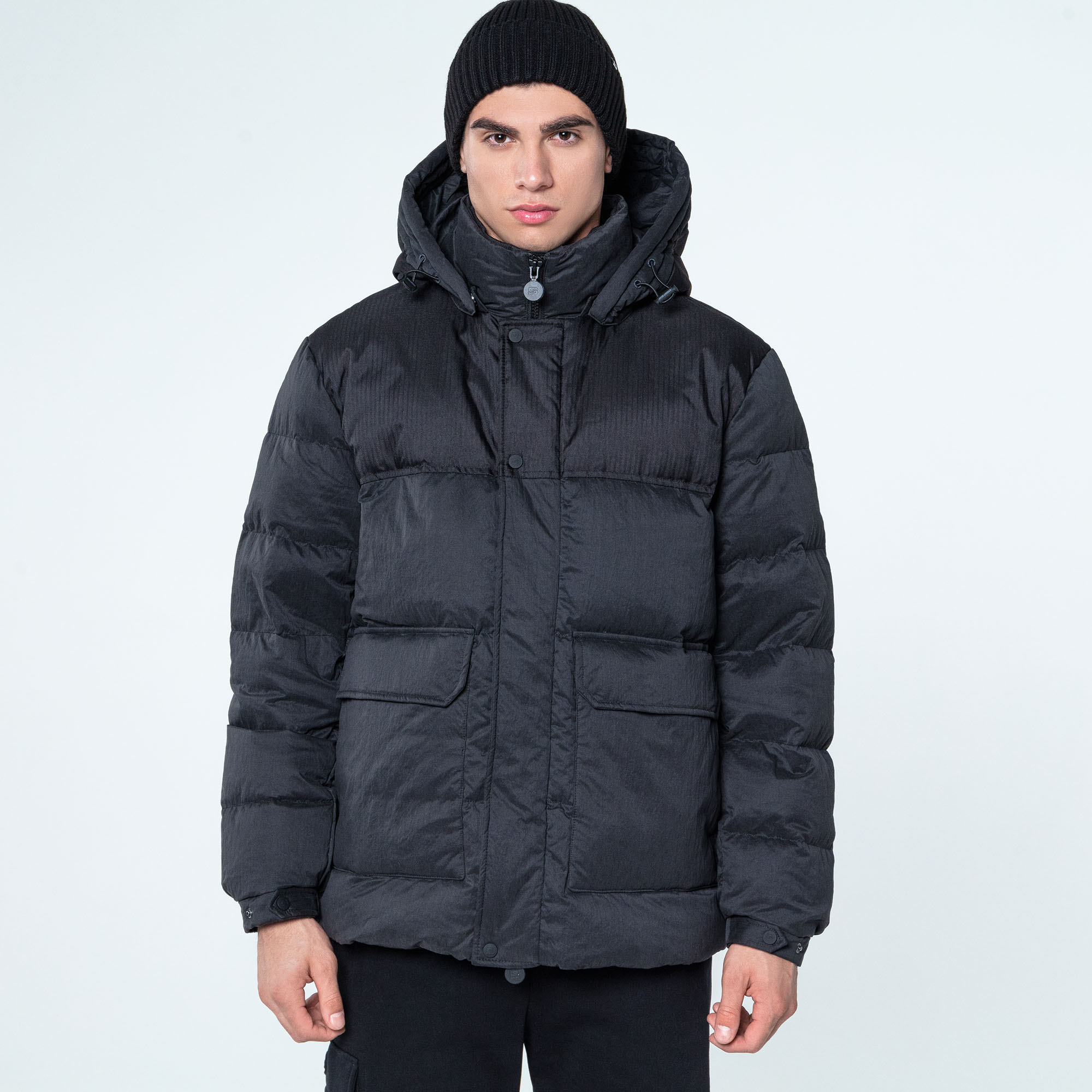 Мужской пуховик Hooded Down Jacket STREETBEAT SBM-JKT0011-001-L