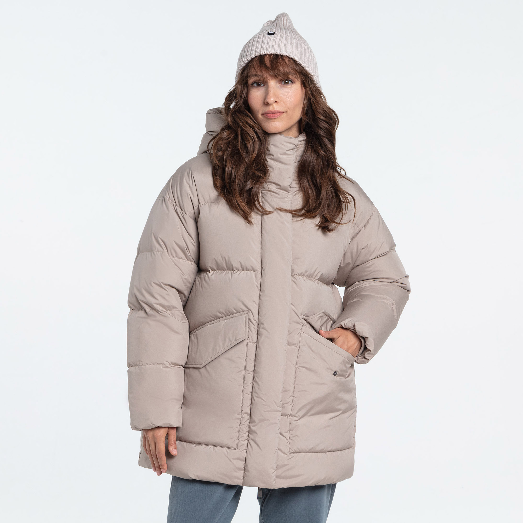 Женская куртка Long Winter Jacket STREETBEAT SBW-JKT0012-214-L