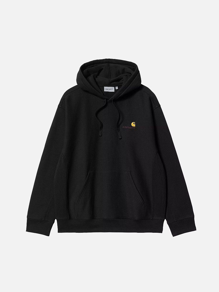 Мужская худи American Script Sweat Hooded Carhartt WIP I028279-BLACK-M