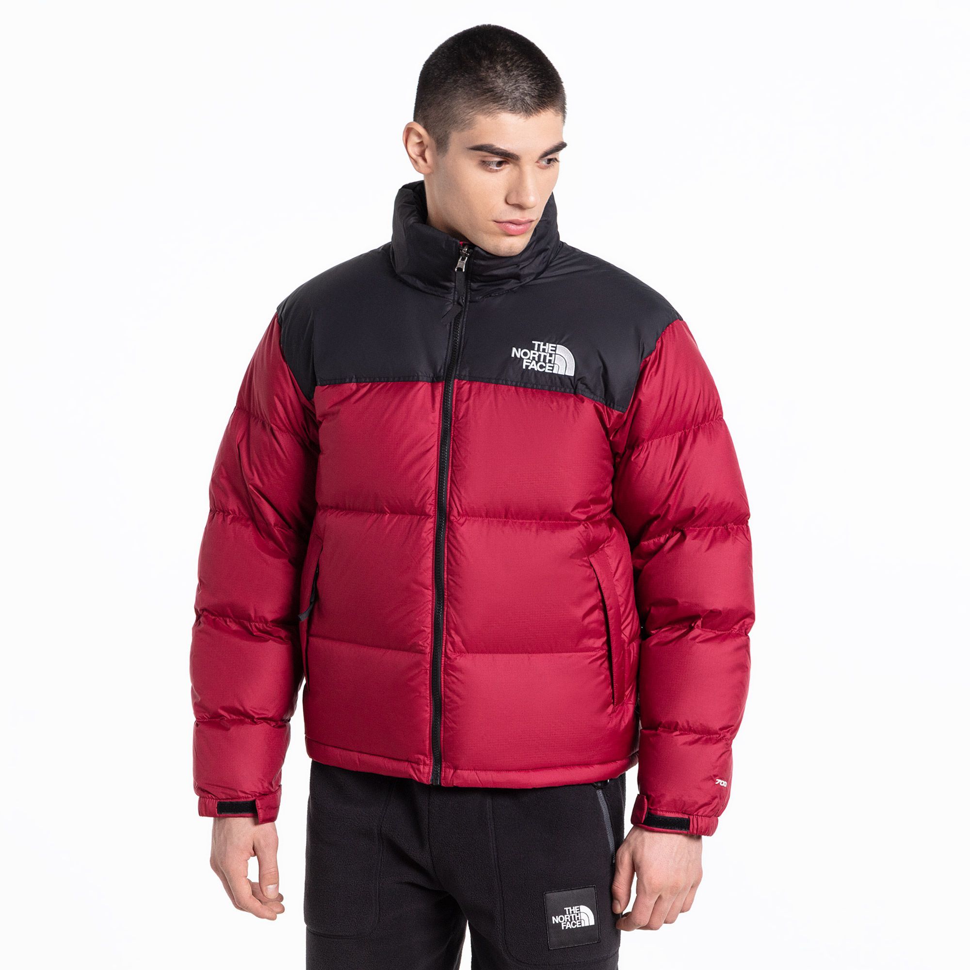 Мужской пуховик Retro Nuptse Jacket Beetroot/TNF Black The North Face NF0A3C8D5BO1-M