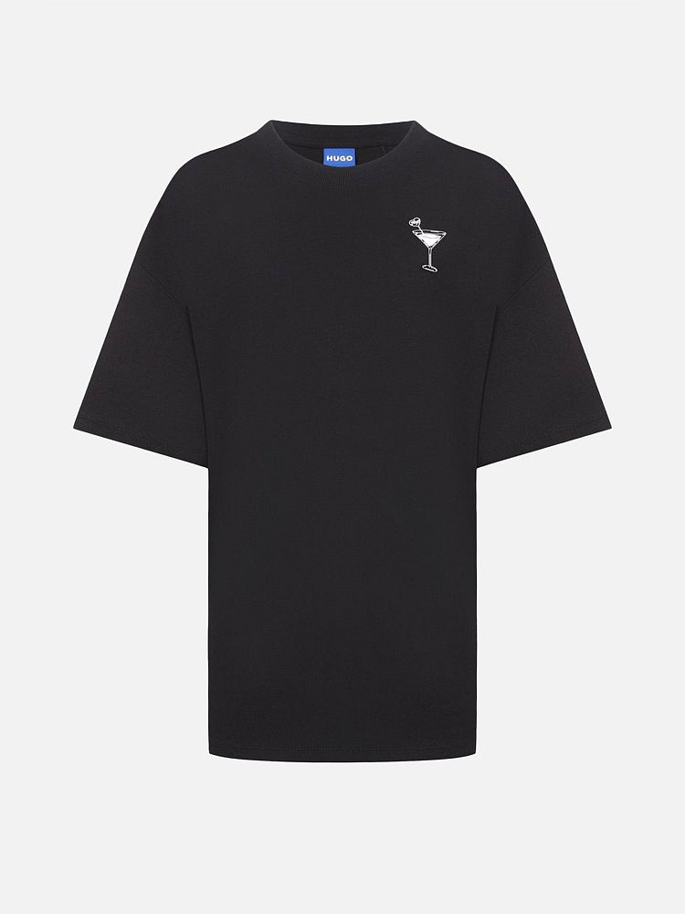 Женская футболка Oversized Tee HUGO 50560772-001-L