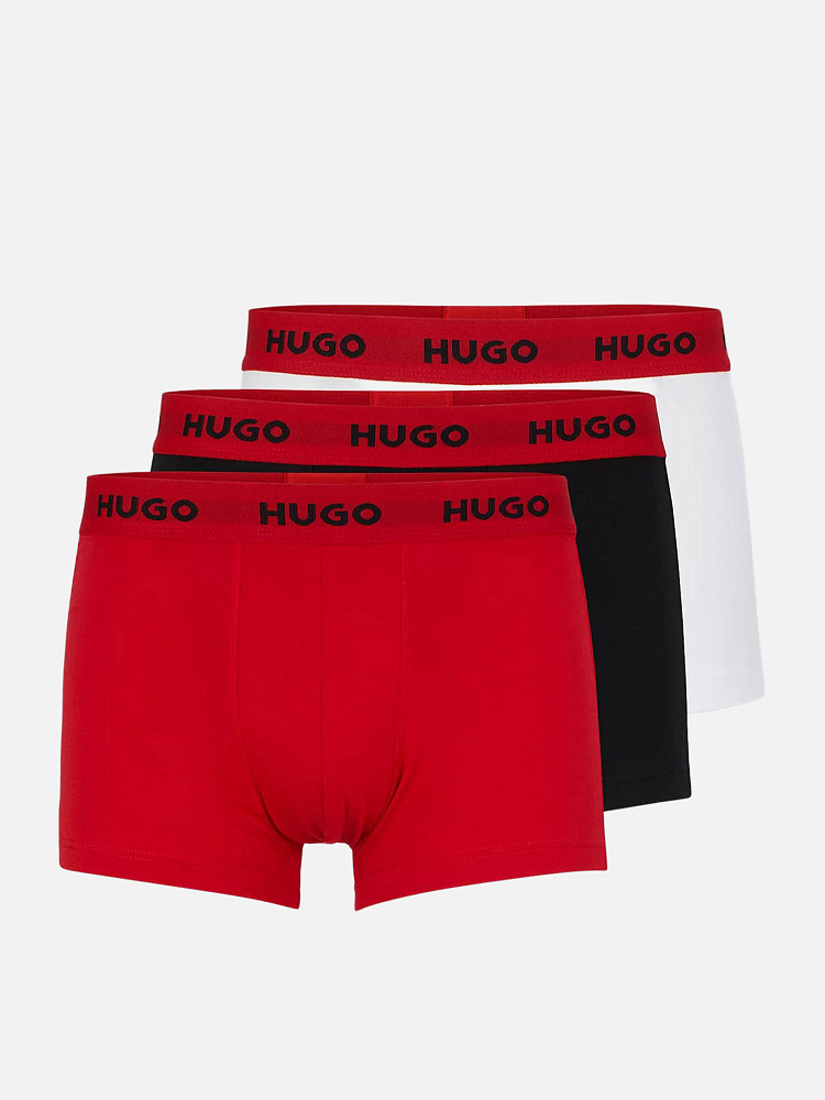 Мужские трусы Trunk Triplet Pack HUGO 50469786-972-M