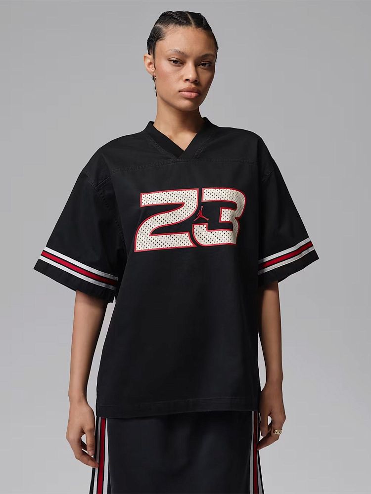 Женская футболка Flight Woven Jersey Top Jordan IF1036-010-XS