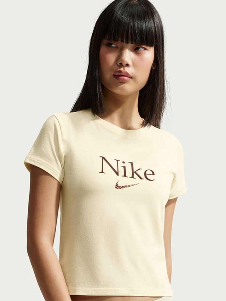 Женская футболка Sportswear Cropped T-Shirt Nike IQ0680-113-S