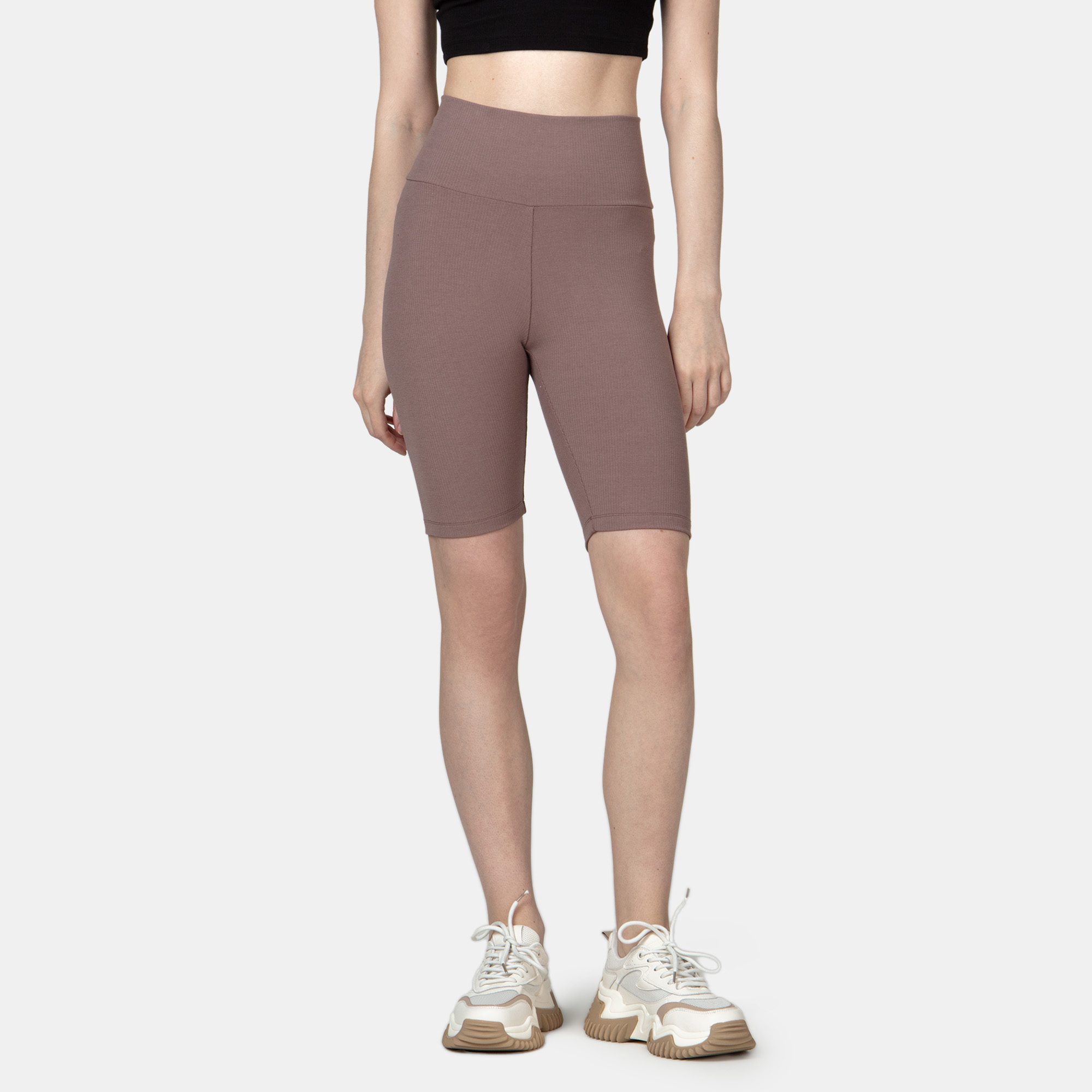Женские велосипедки Streetbeat Ribbed Shorts SBW-SHRT0019-260-XS