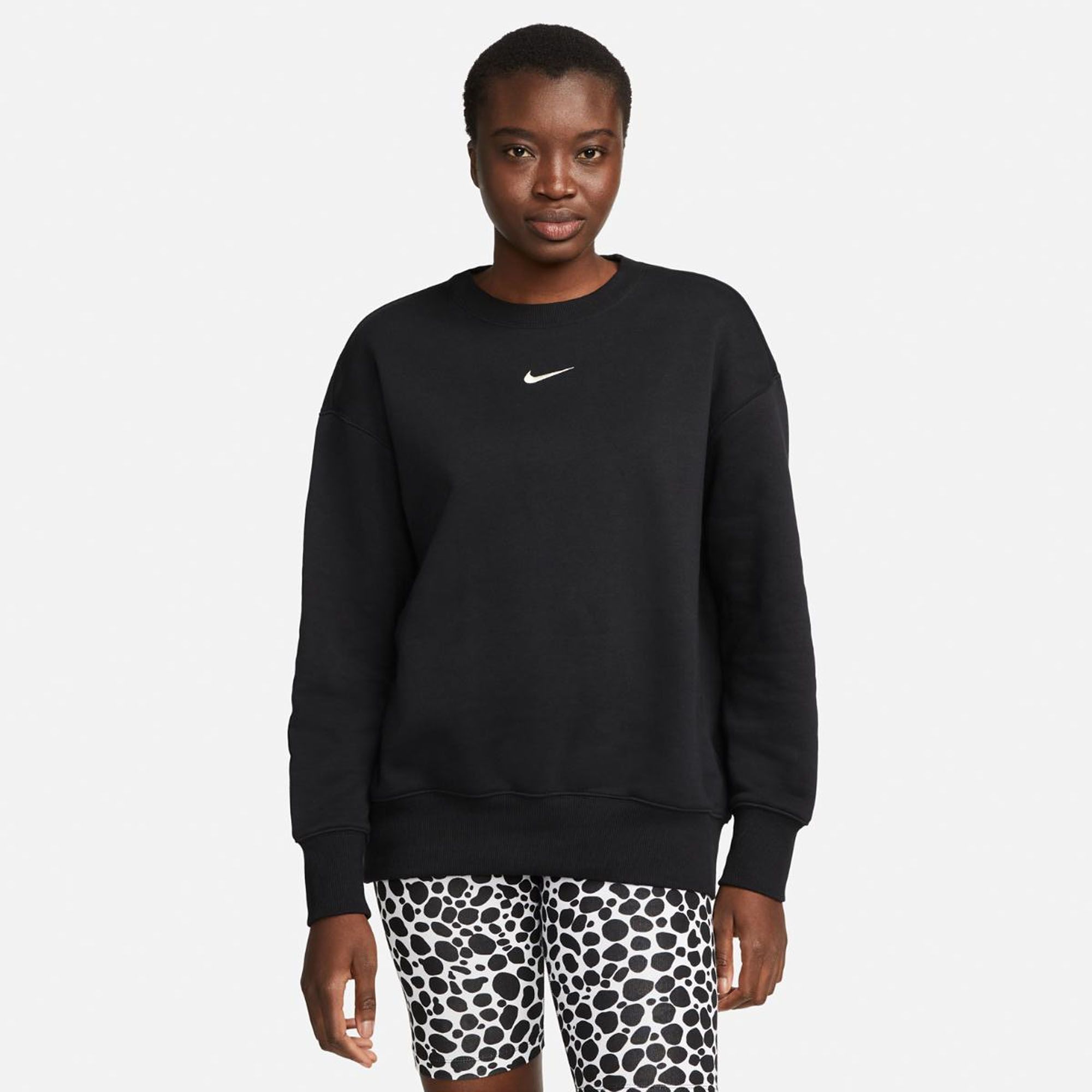 Женский свитшот Nike Sportswear Style Fleece Oversized Crew DQ5733-010-S