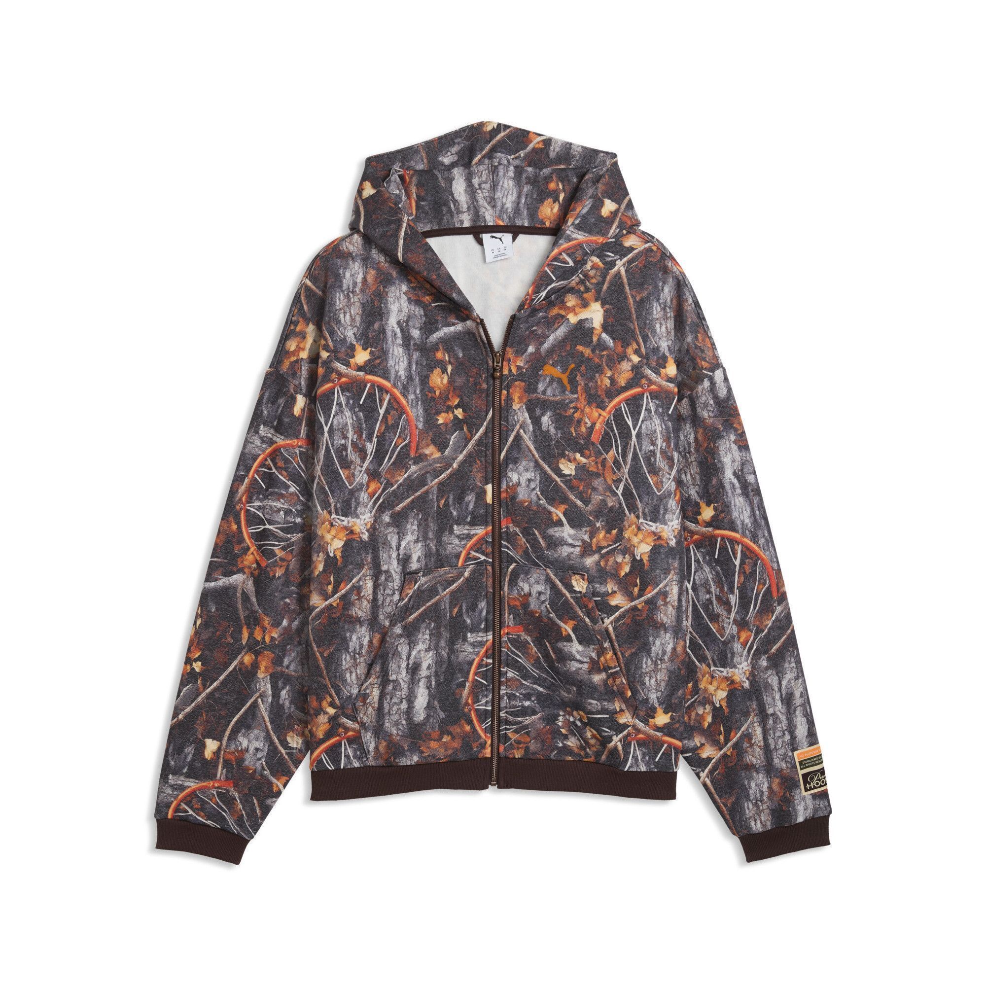 Мужская толстовка PUMA Dylan Wildcat Full-zip Hoodie 63722301-S