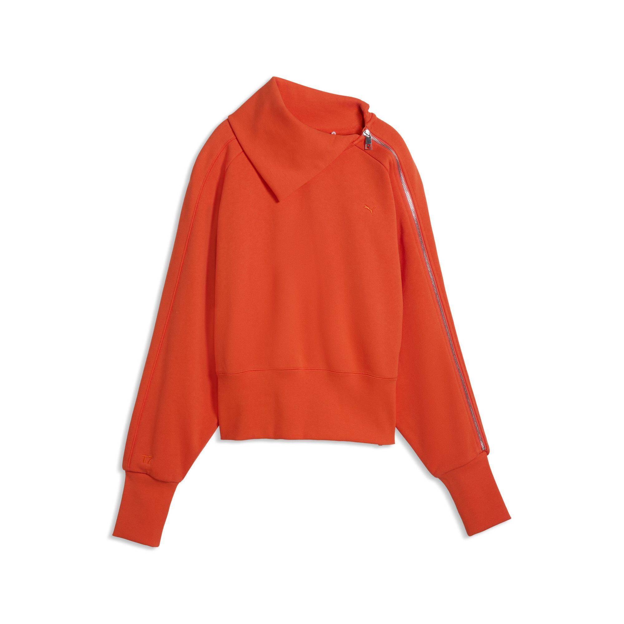 Женский свитшот PUMA Asymmetrical Zip Crew 63720721-M