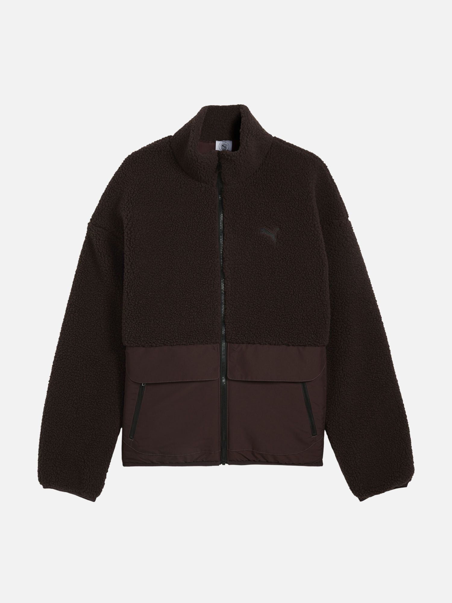 Мужская олимпийка PUMA Hybrid Sherpa Jacket 69456233-M