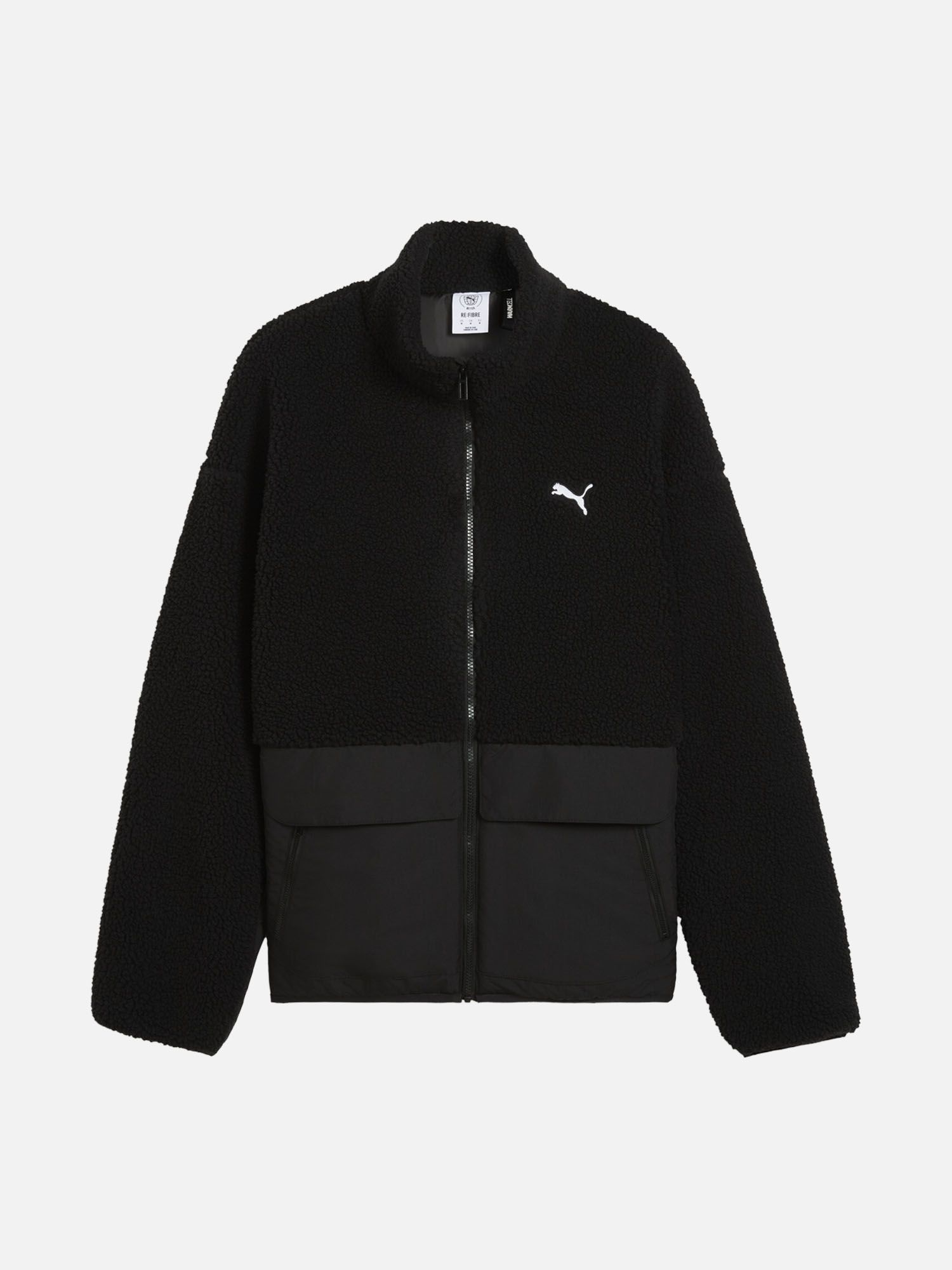 Мужская олимпийка PUMA Hybrid Sherpa Jacket 69456201-S