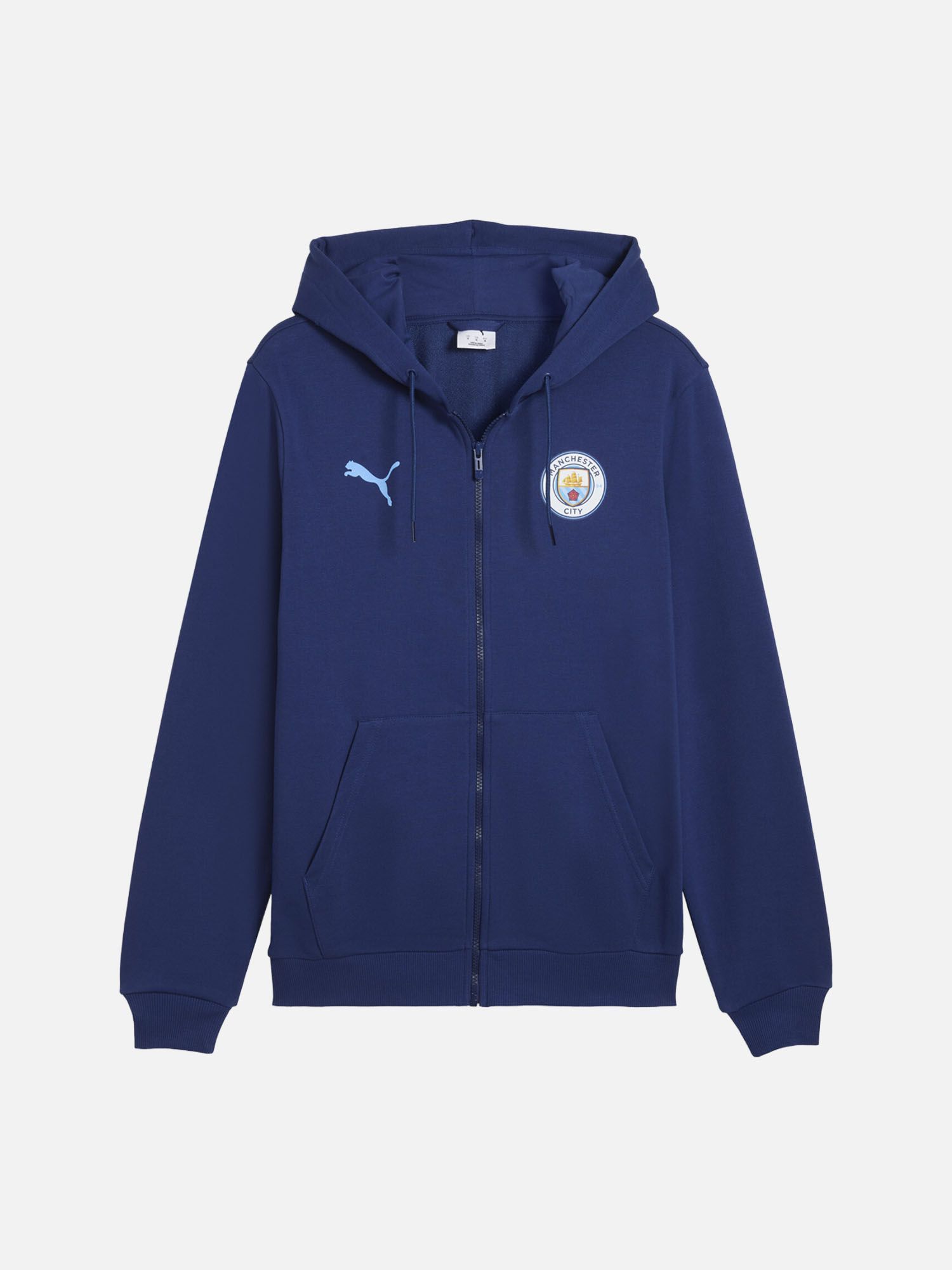 Мужская толстовка PUMA MCFC FtblCulture Hooded Sweat Jacket 78628239-L