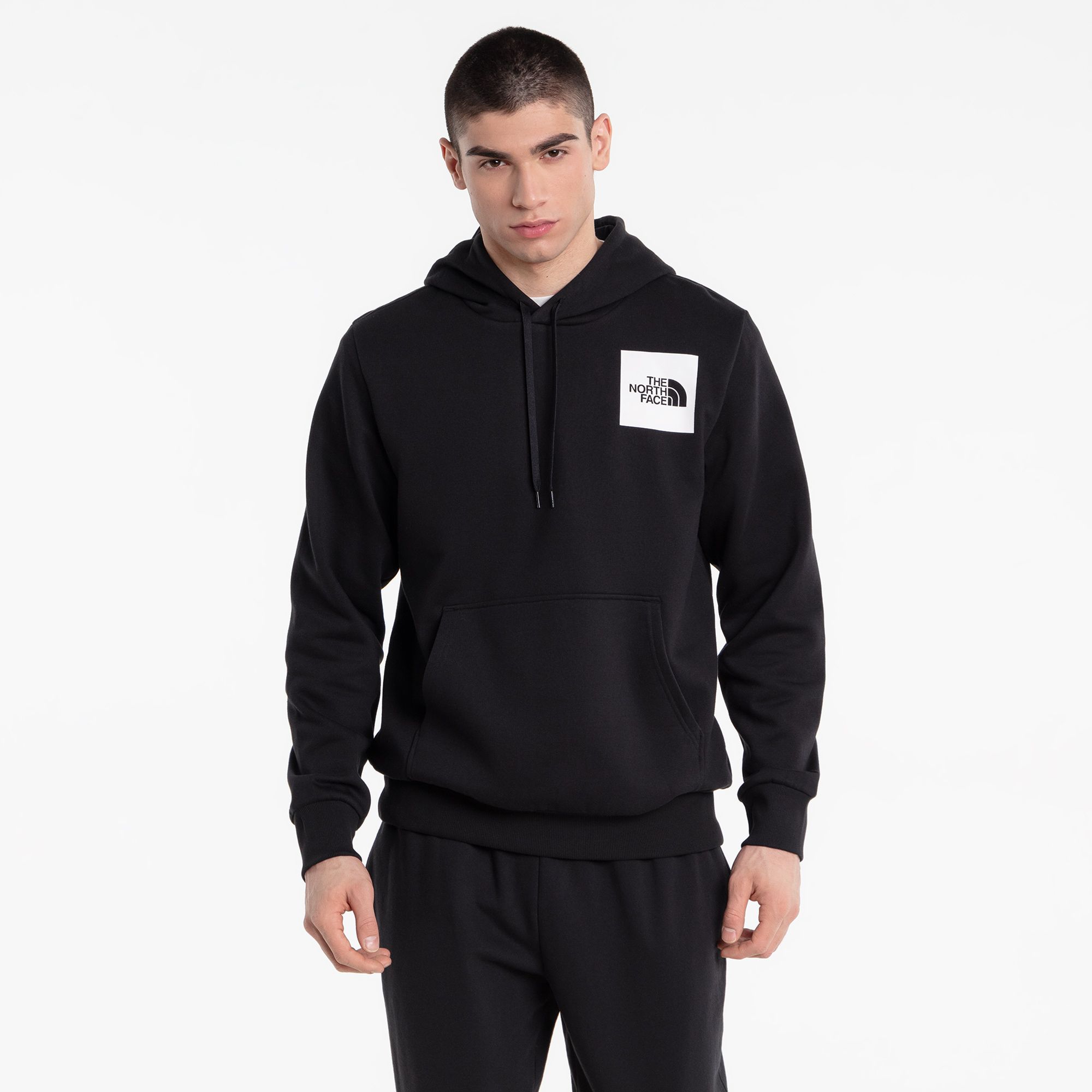 Мужская худи Fine Hoodie Black The North Face NF0A89EUJK31-XL