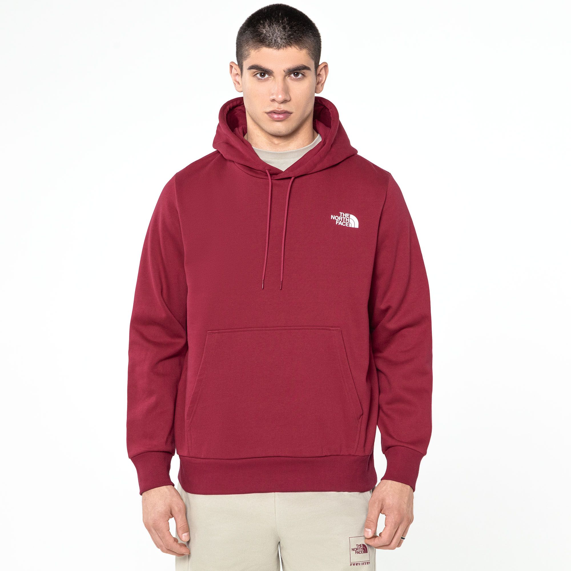 Мужская худи Simple Dome Hoodie Beetroot The North Face NF0A89FC1IX1-S