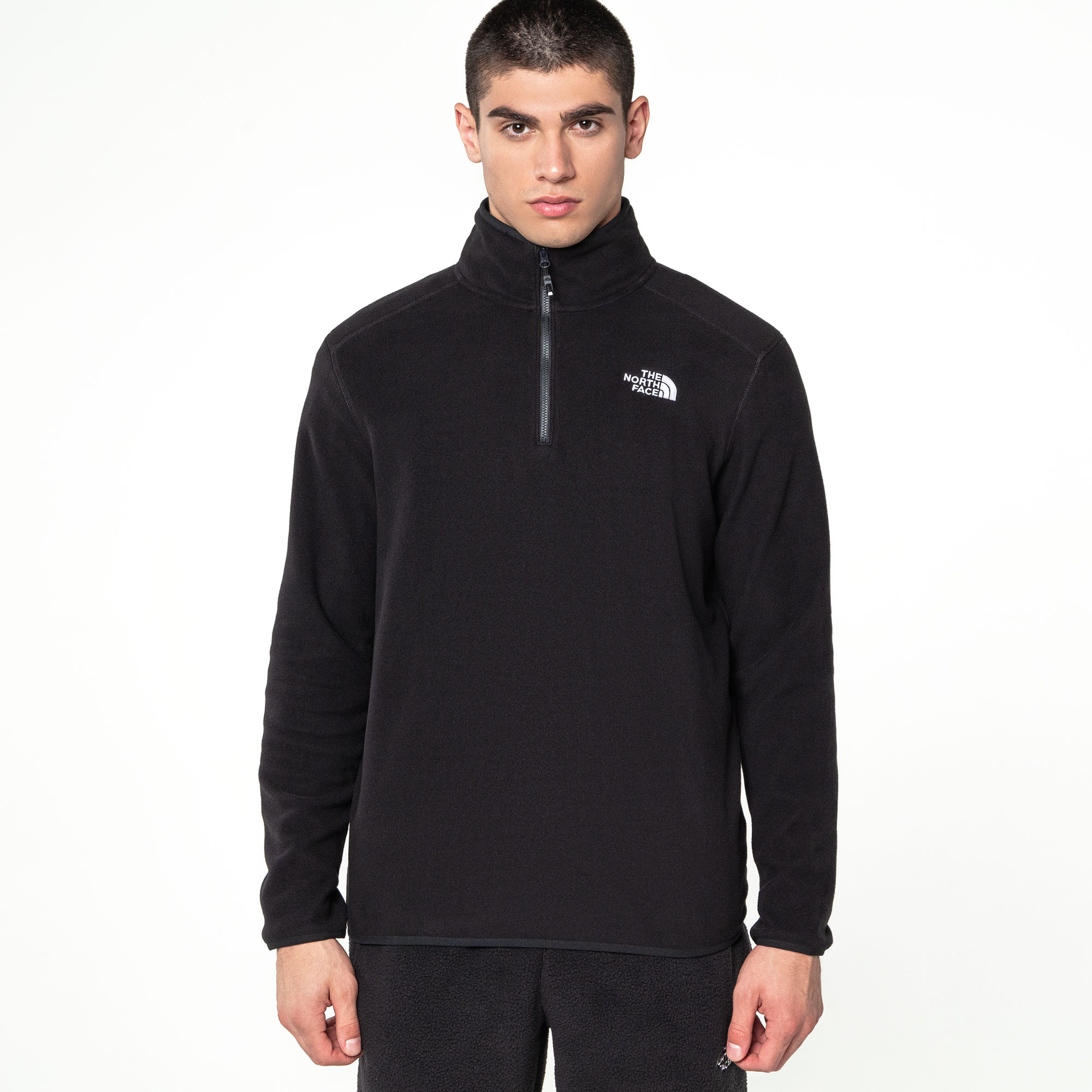 Джемпер M 100 GLAC 1/4 ZIP TNF Black-NPF The North Face NF0A855W4H01-XXL