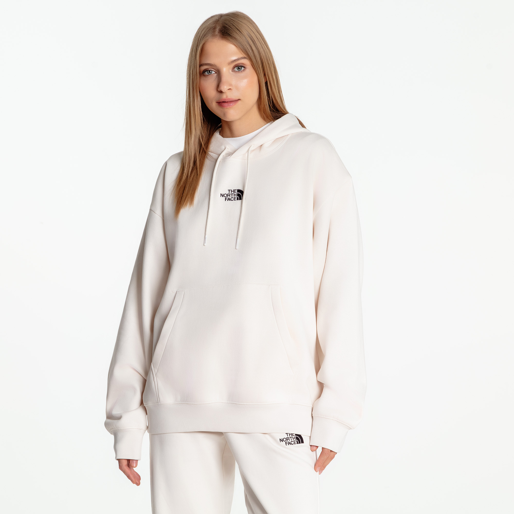 Джемпер W ESSENTIAL OVERSIZE HO WHITE DUNE The North Face NF0A89ENQLI1-XL