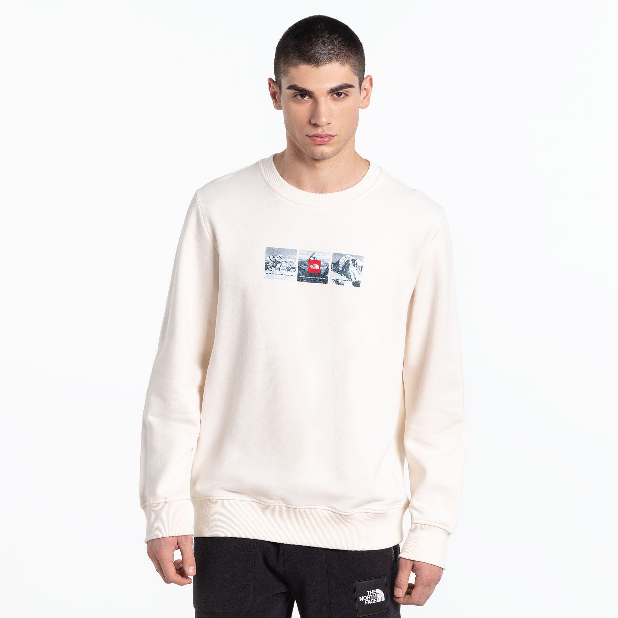 Мужской свитшот Expedition System Crew White Dune The North Face NF0A89DDQLI1-XXL