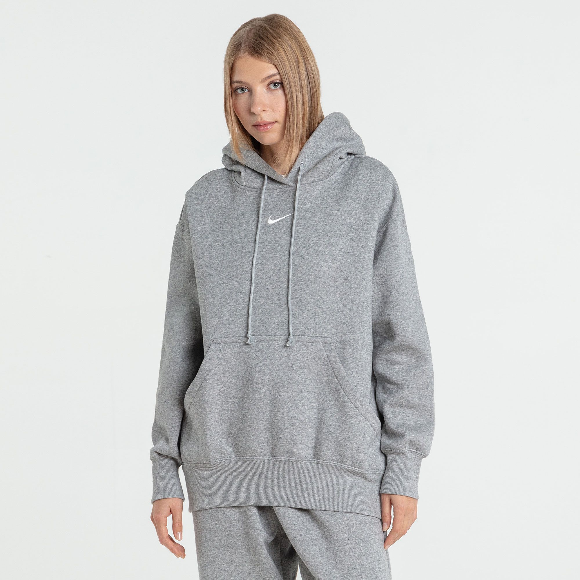 Толстовка W NSW PHNX FLC OS PO HOODIE Nike DQ5860-063-M