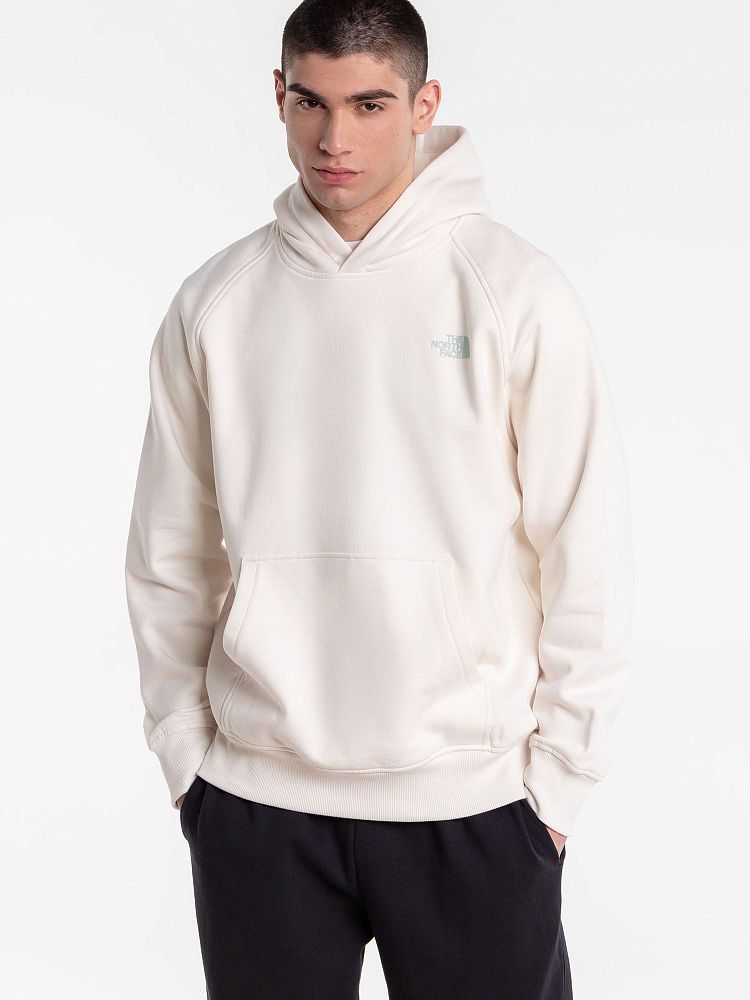 Мужская худи Raglan Box Hoodie White Dune/Mute The North Face NF0A89F99IX1-S