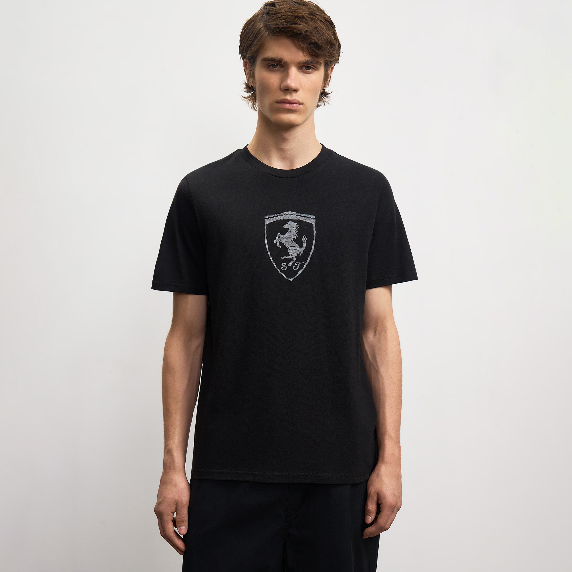 Мужская футболка Ferrari Tonal Shield Tee PUMA 63531101-M