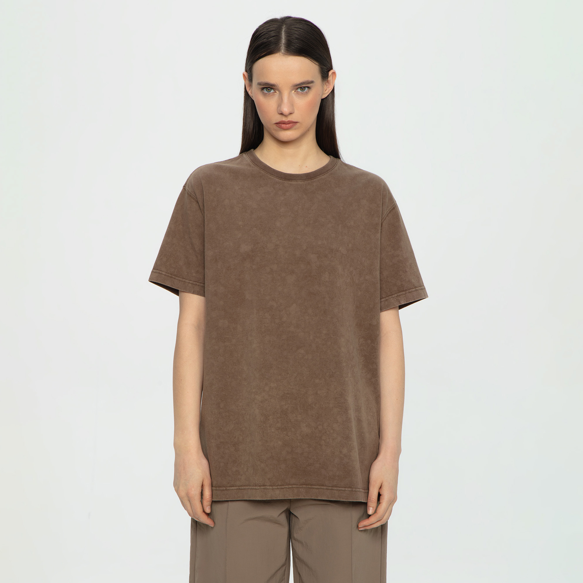 Женская футболка Washed Tee STREETBEAT SBW-TEE0040-240-M