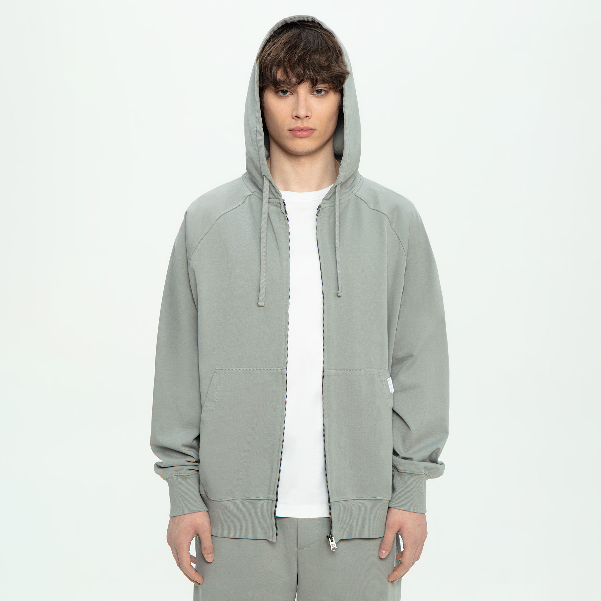 Мужская толстовка Full Zip Light Jersey Hoodie STREETBEAT SBM-HDFZ0019-093-L