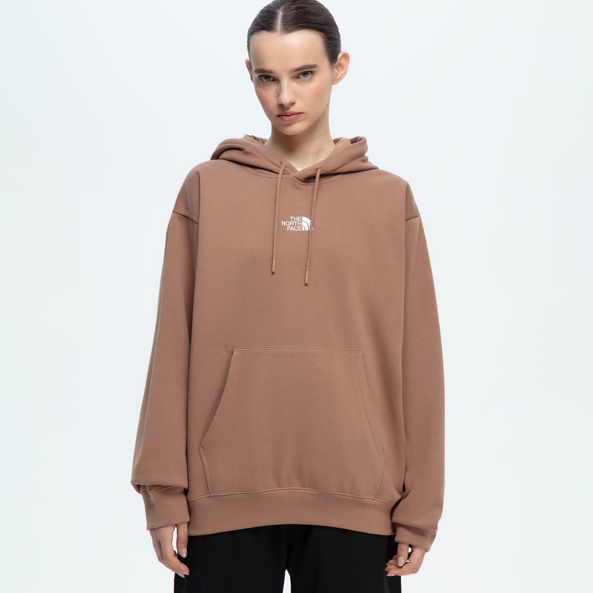 Женская худи Essential Oversize Hoodie Latte The North Face NF0A89EN6IH1-L
