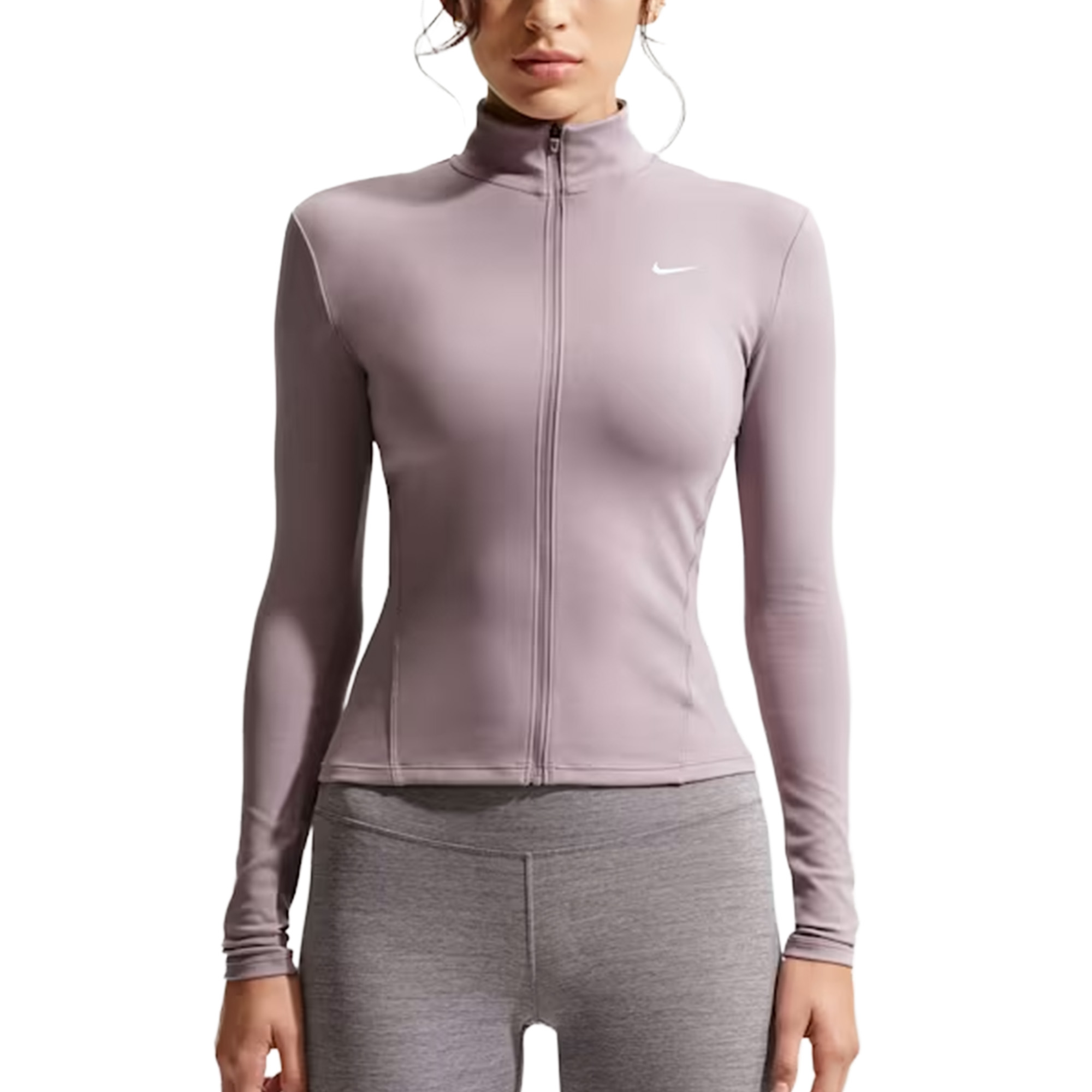Женская олимпийка Nike One Dri Fit Full-zip Fitted Jacket IM7046-226-S