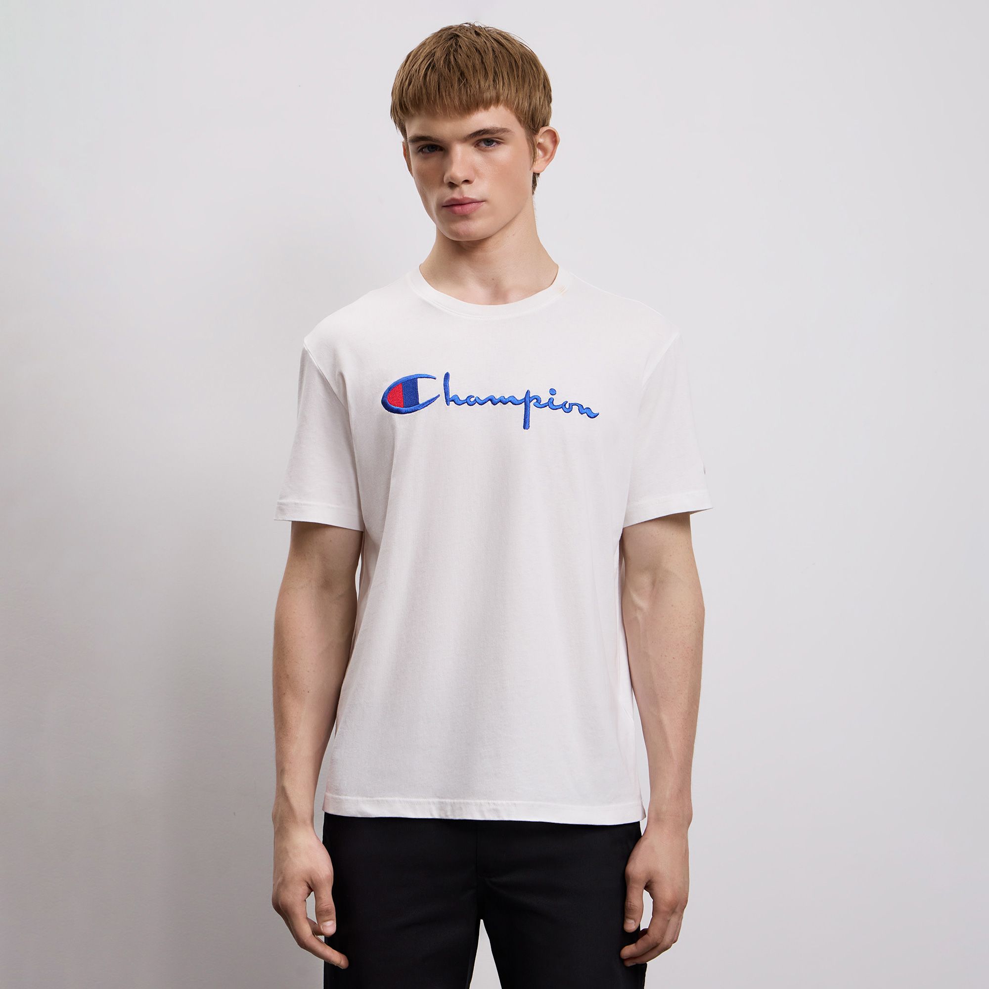 Мужская футболка Reverse Weave T-Shirt Champion 221339-WW001-S