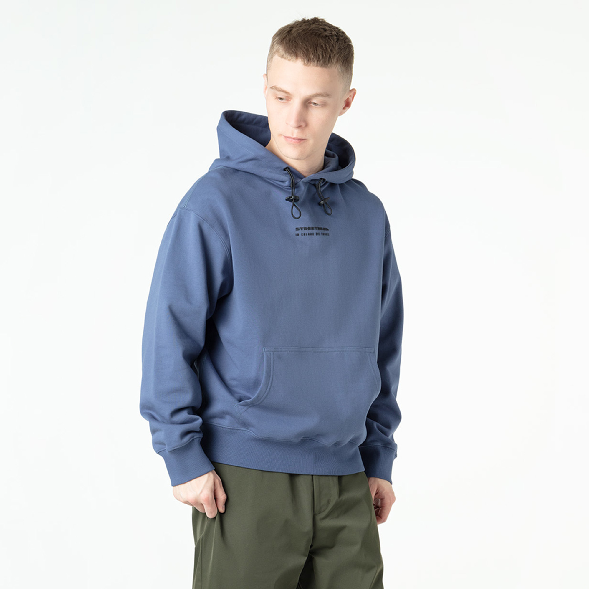 Мужская худи Street Beat Rubber Logo Hoodie STREETBEAT SBM-HD0004-411-XL