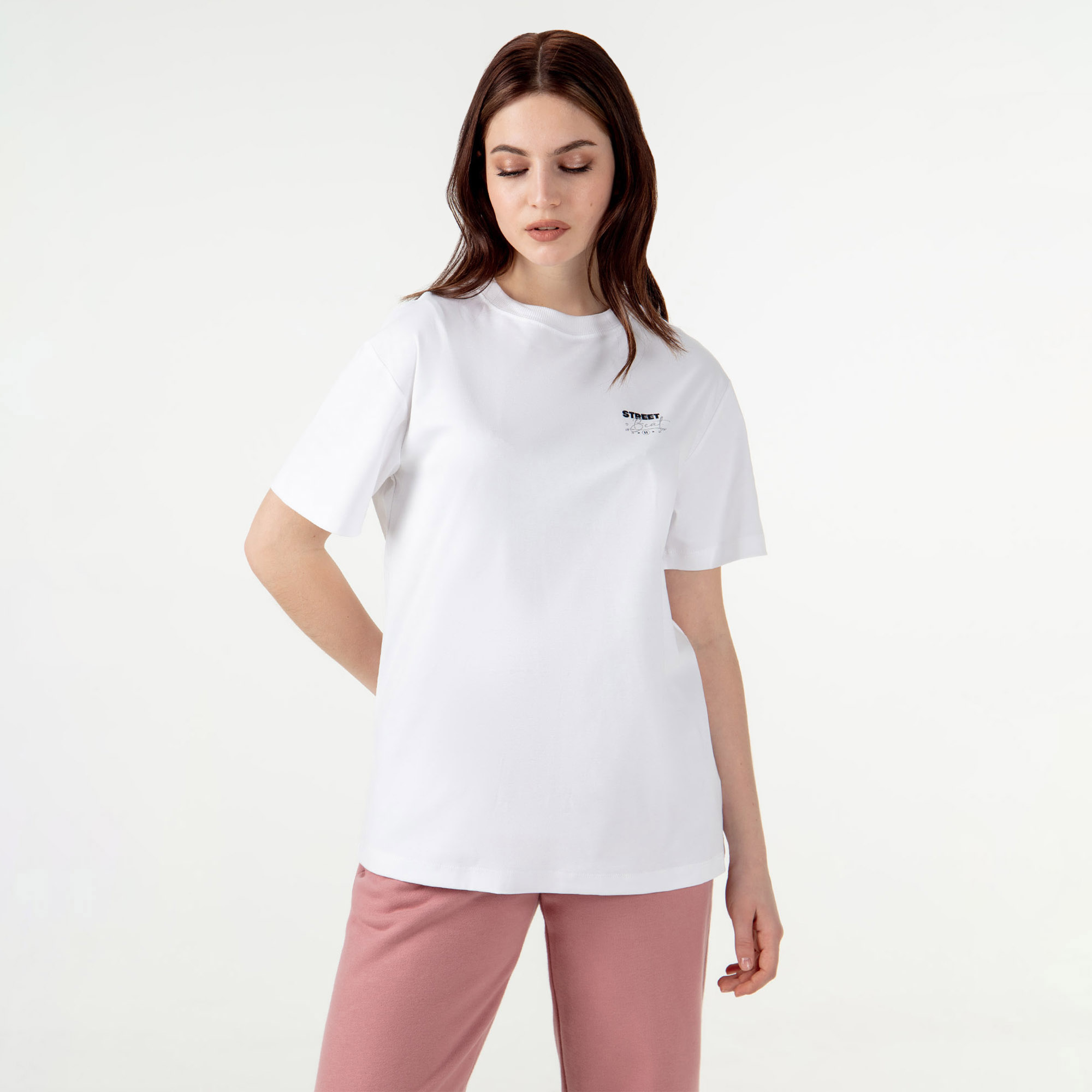 Женская футболка Street Beat Basic Find Your Color Tee STREETBEAT SBW-TEE0014-100-S