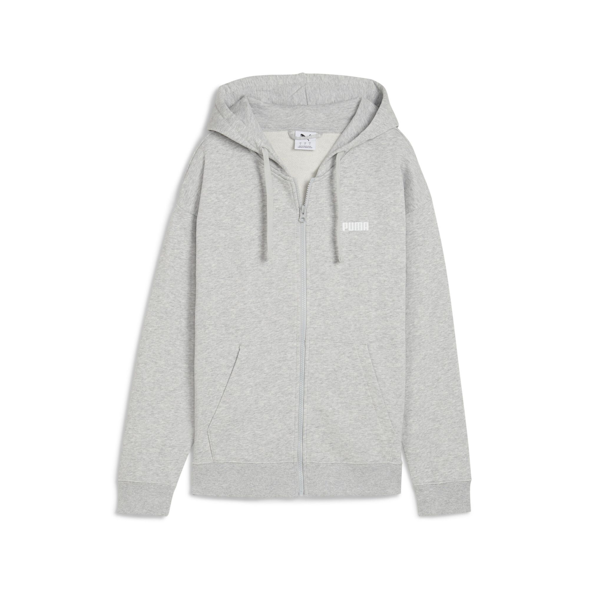 Женская толстовка PUMA Essentials Small Logo Full-Zip Hoodie 68832704-XS