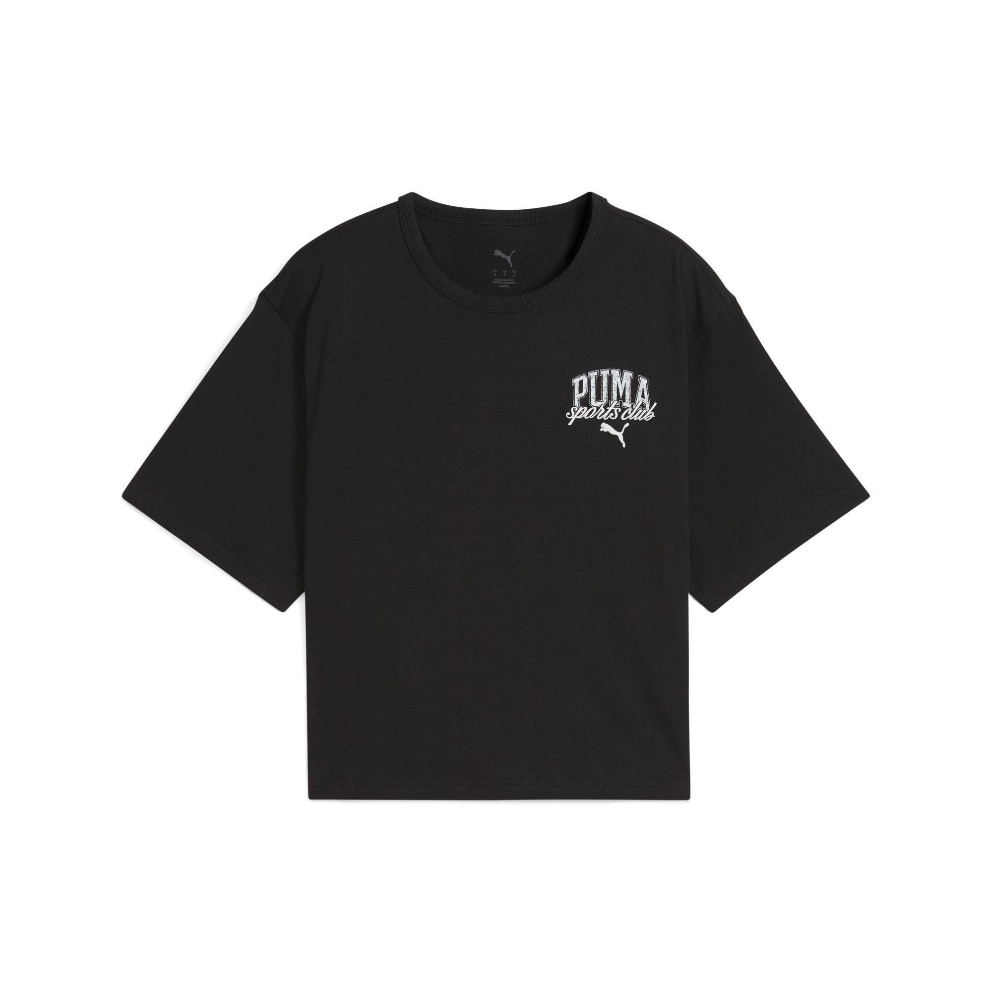 Женская футболка PUMA CLASS Relaxed Crop Tee 68503001-S