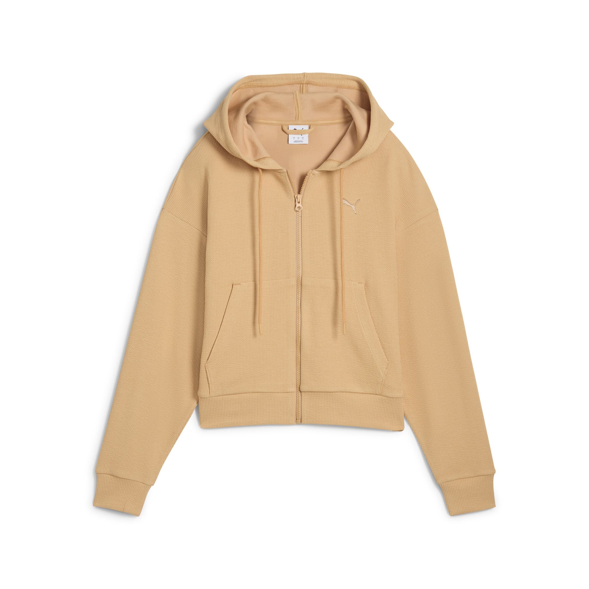 Женская толстовка PUMA HER Crop Full-Zip Hoodie 68505663-S