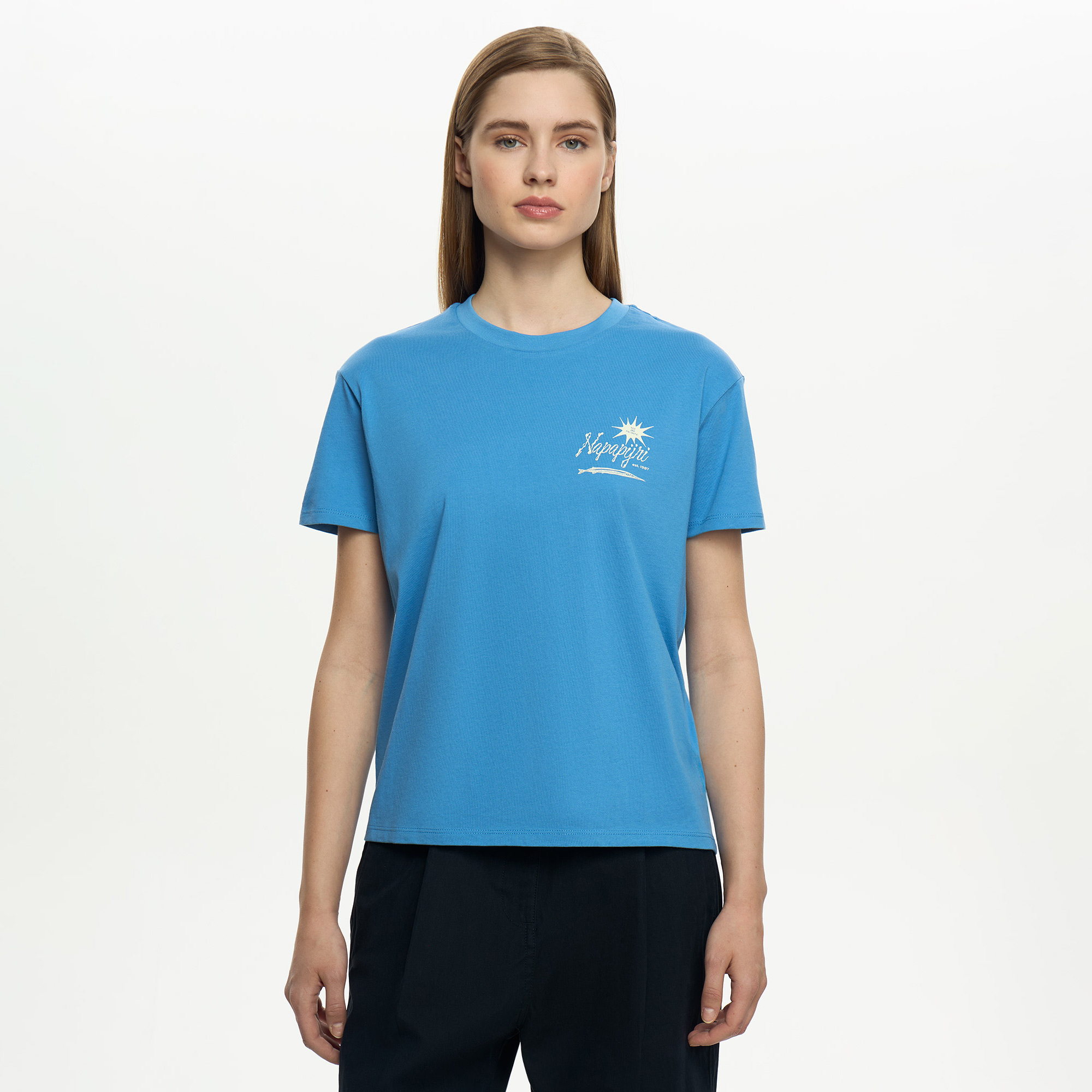 Женская футболка Antimony Tee Napapijri NP0A4HR4B9A1-M