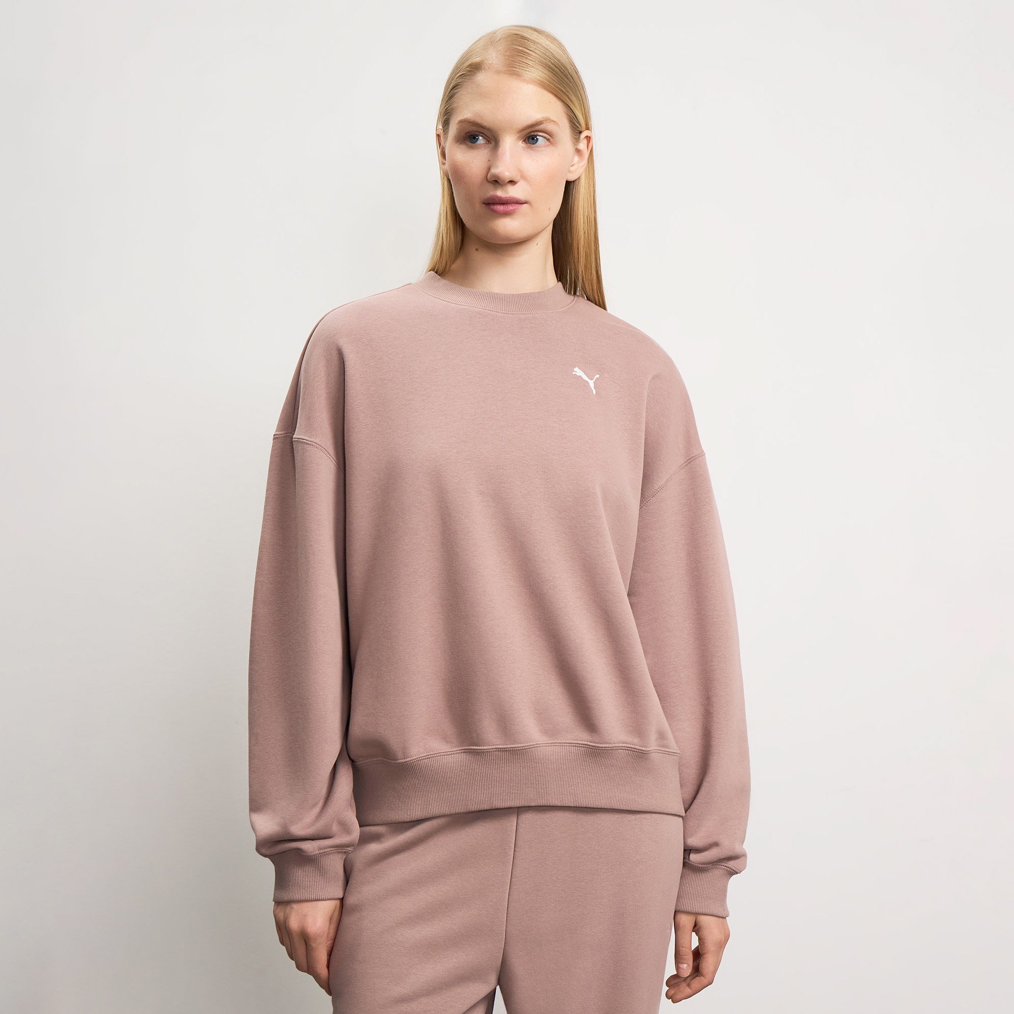 Женский свитшот Wardrobe Essentials Crew PUMA 63603598-L