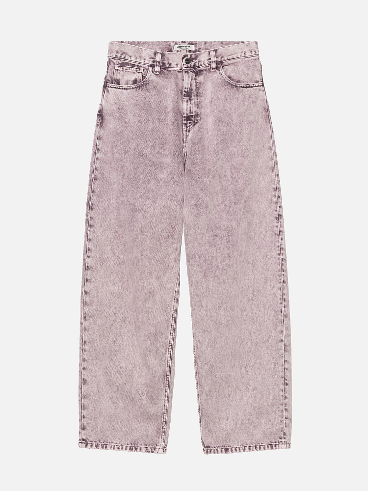Женские джинсы Loose Fit Brandon Pant Carhartt WIP I033746-CZPRPLCHKWSH-XS