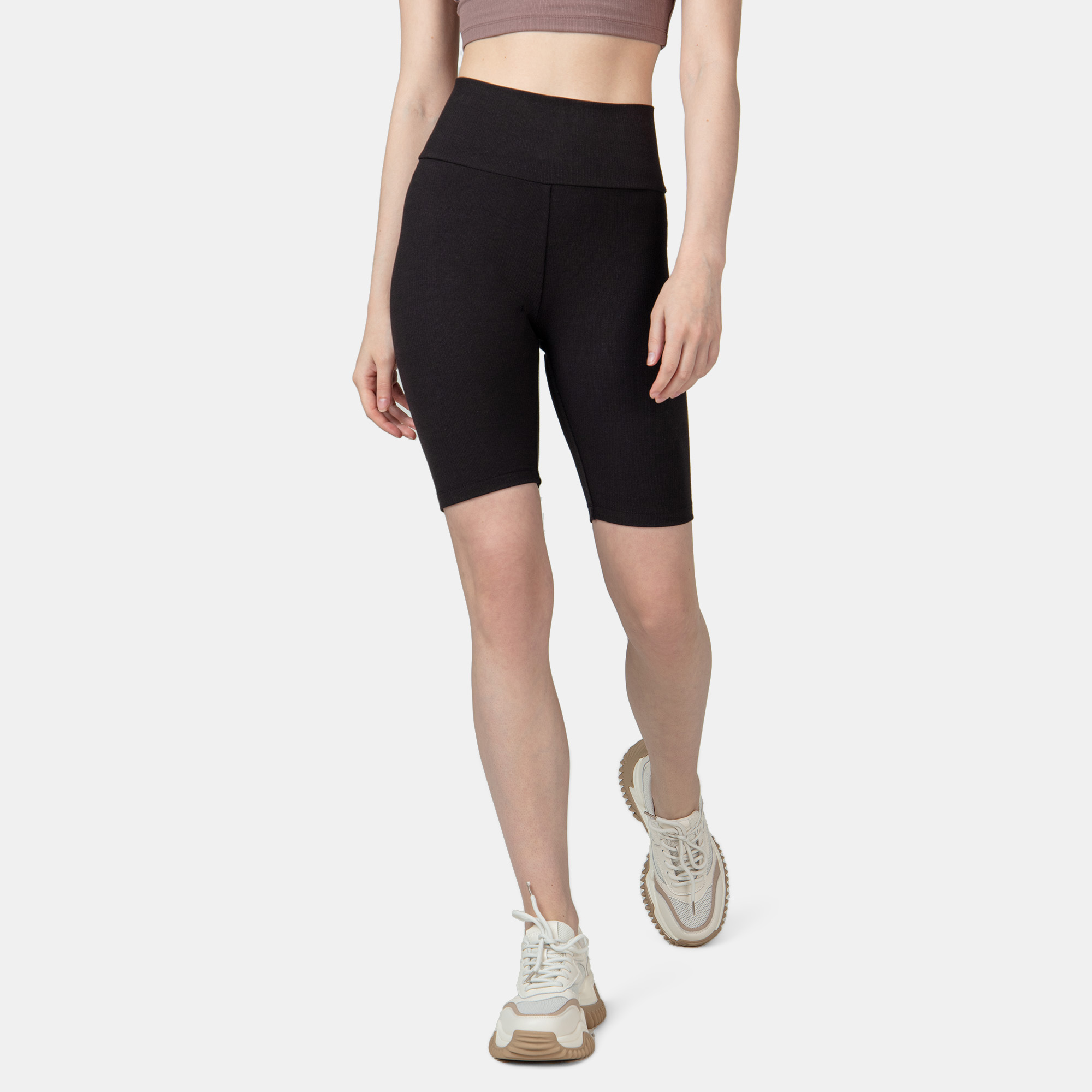 Женские велосипедки Streetbeat Ribbed Shorts SBW-SHRT0019-001-S
