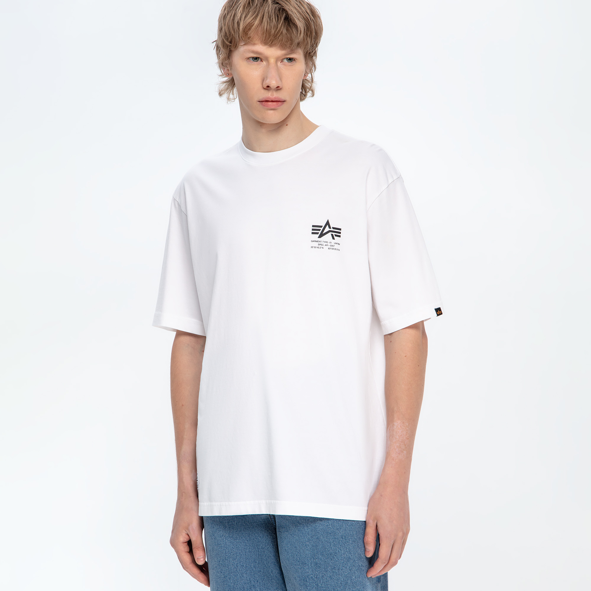 Мужская футболка Garment Type Tee Alpha Industries MTG55000C1-100-2XL