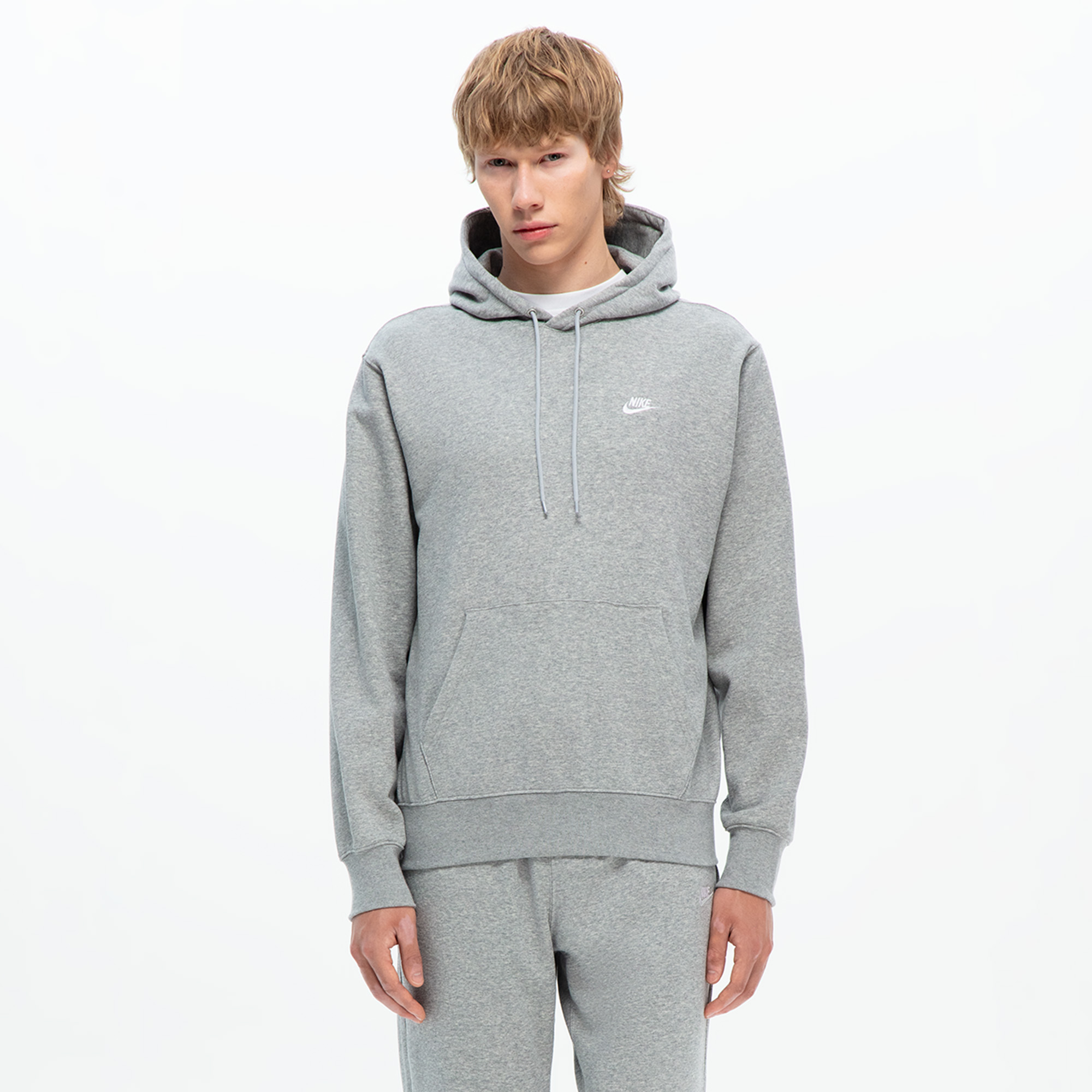 Мужская худи Club French Terry Pullover Hoodie Nike FN3866-063-S